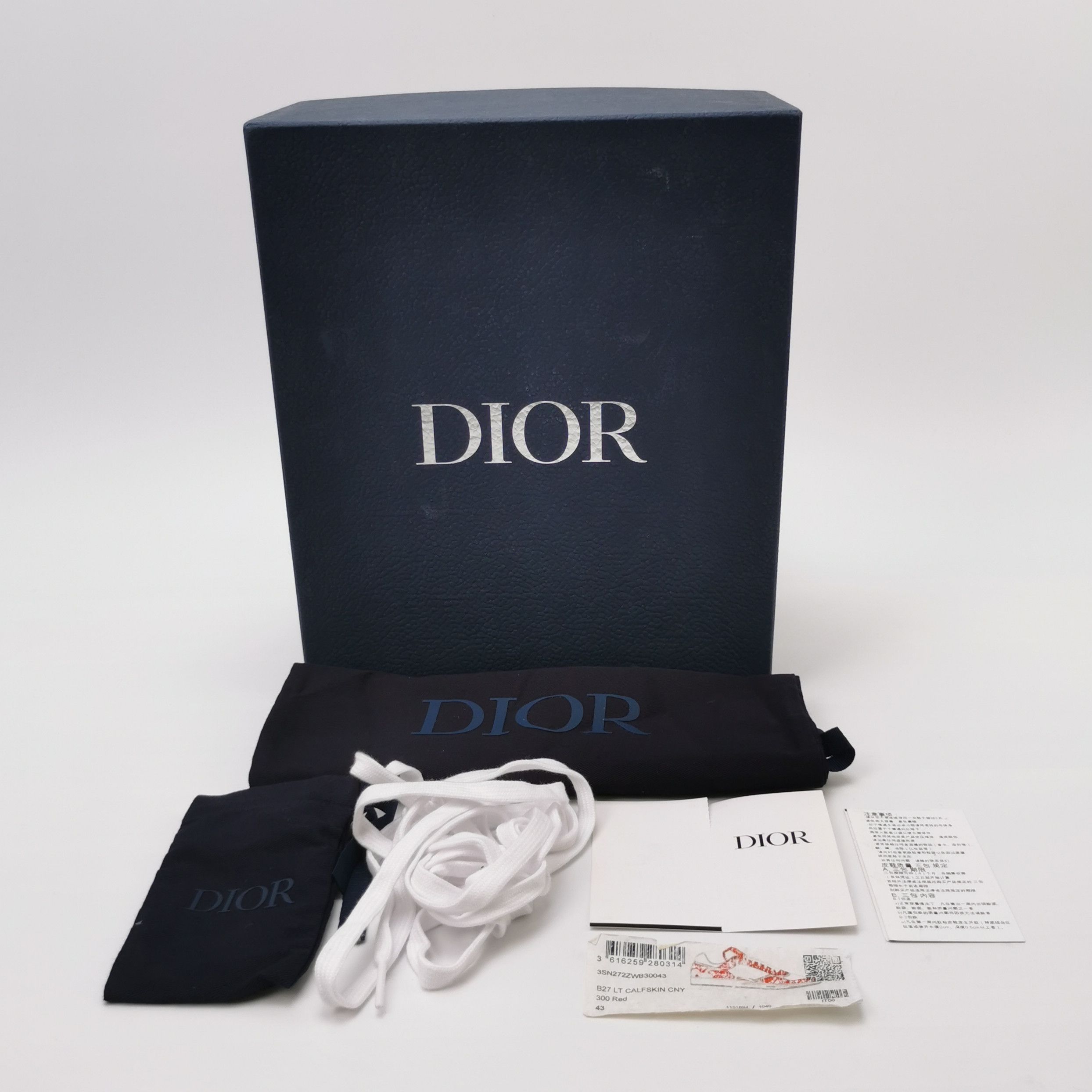 Dior Dior B27 Rabbit CNY Low-Top Sneakers 43 Size US 10 / EU 43 - 7 Thumbnail
