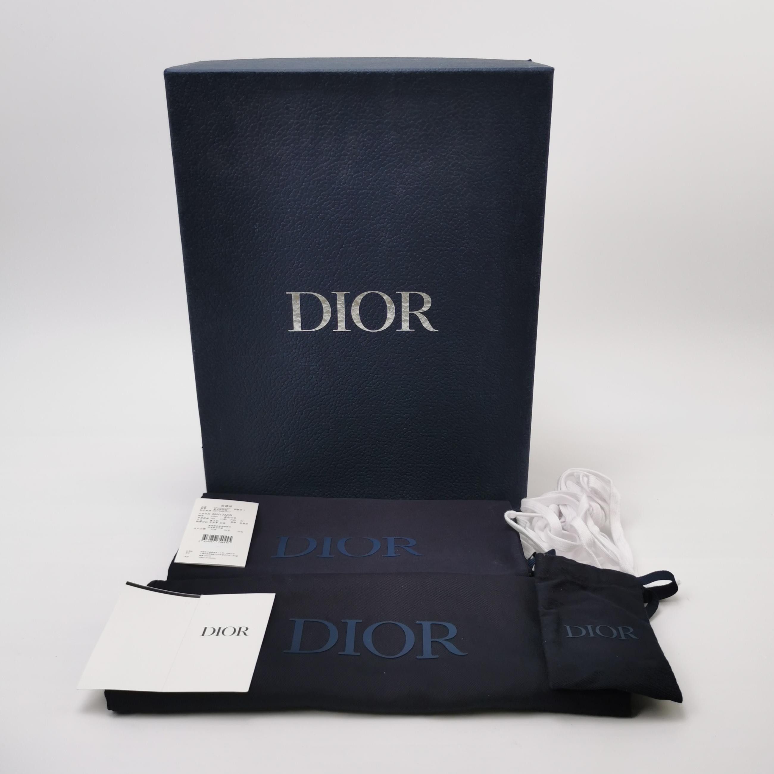 Dior Dior B27 Blue Oblique Hi-Top Sneakers 42 Size US 9 / EU 42 - 7 Thumbnail