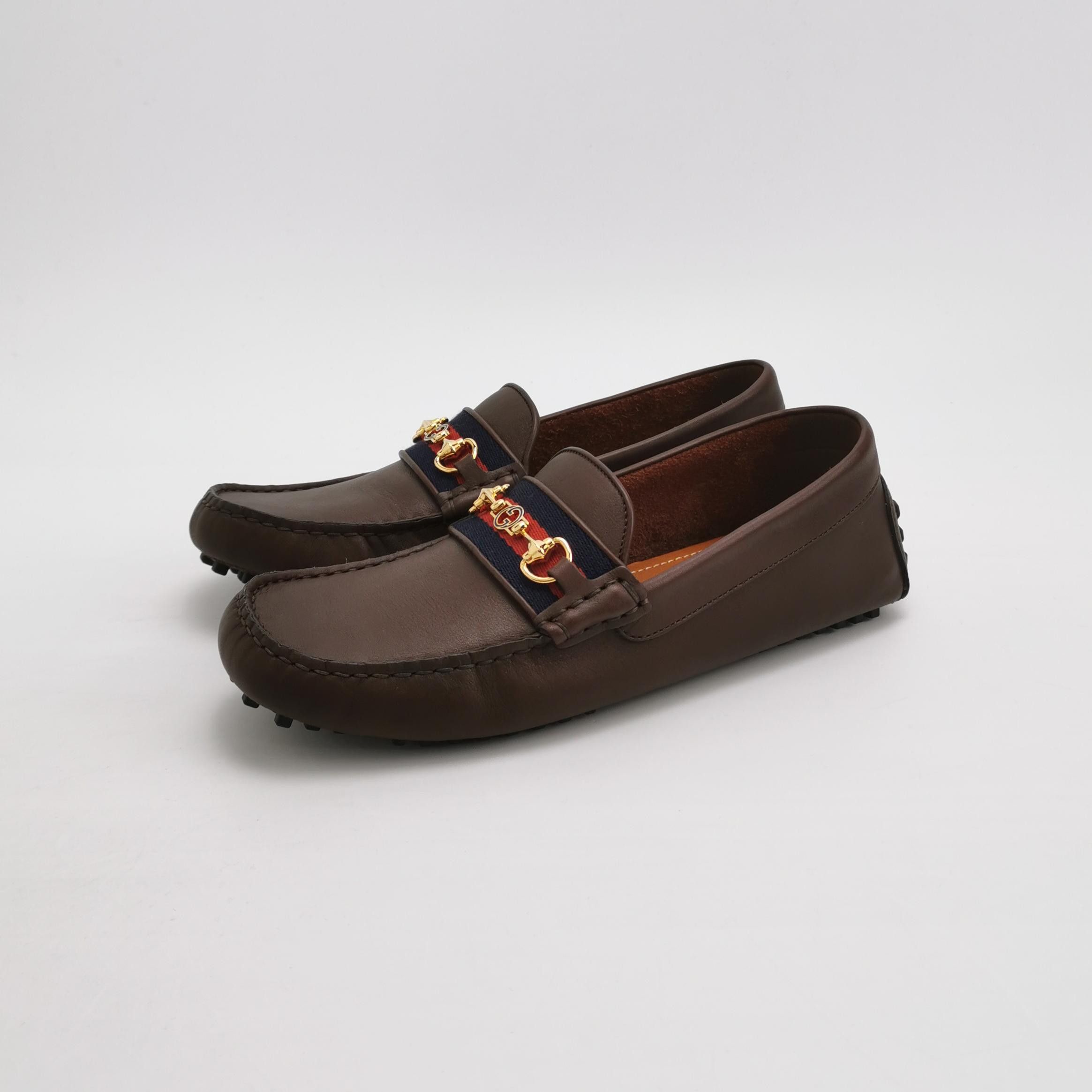 Gucci Gucci Horsebit Web Leather Loafers 40 Size US 7 / EU 40 - 3 Thumbnail