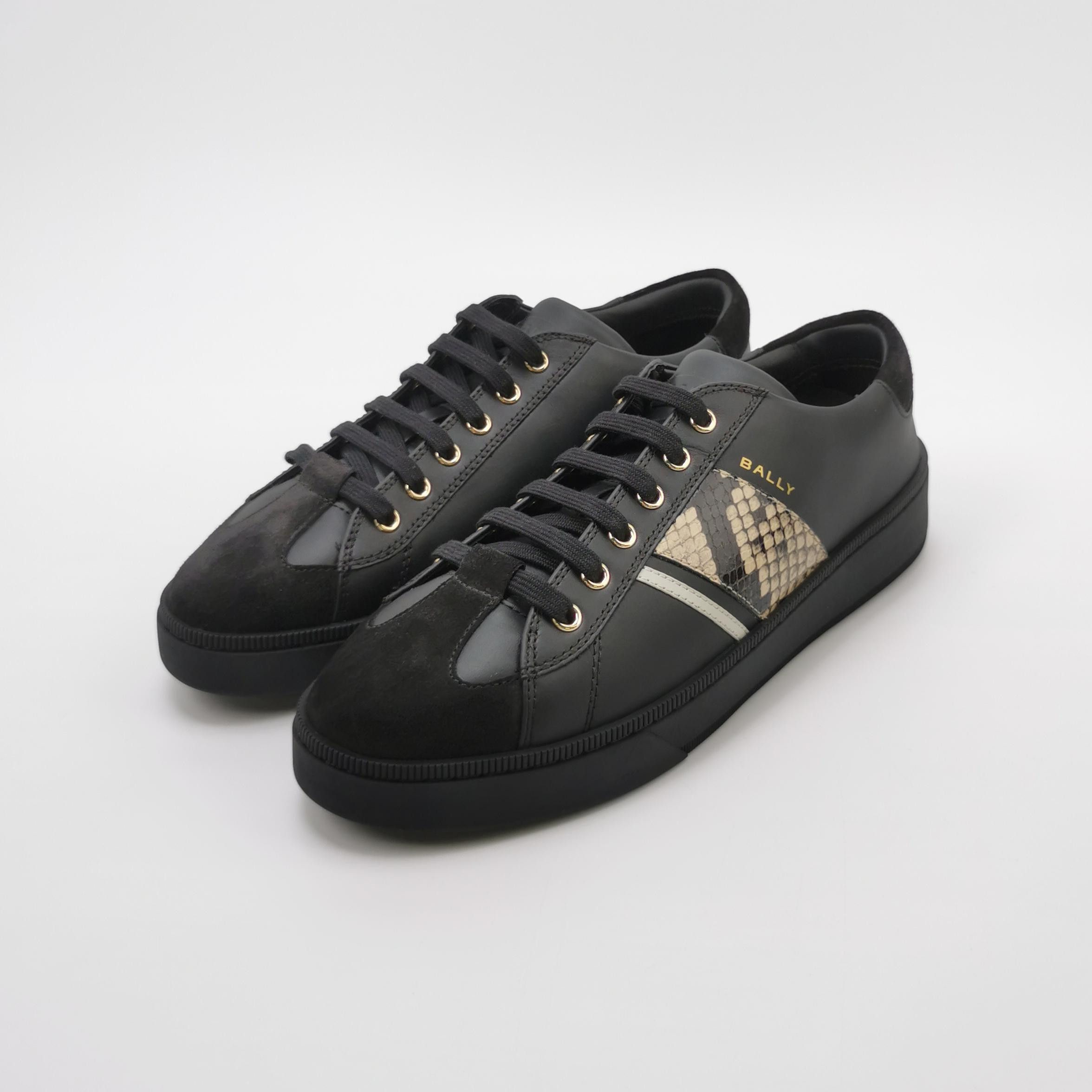 Bally Bally Snakeskin Panel Leather Sneakers 44 Size US 11 / EU 44 - 3 Thumbnail