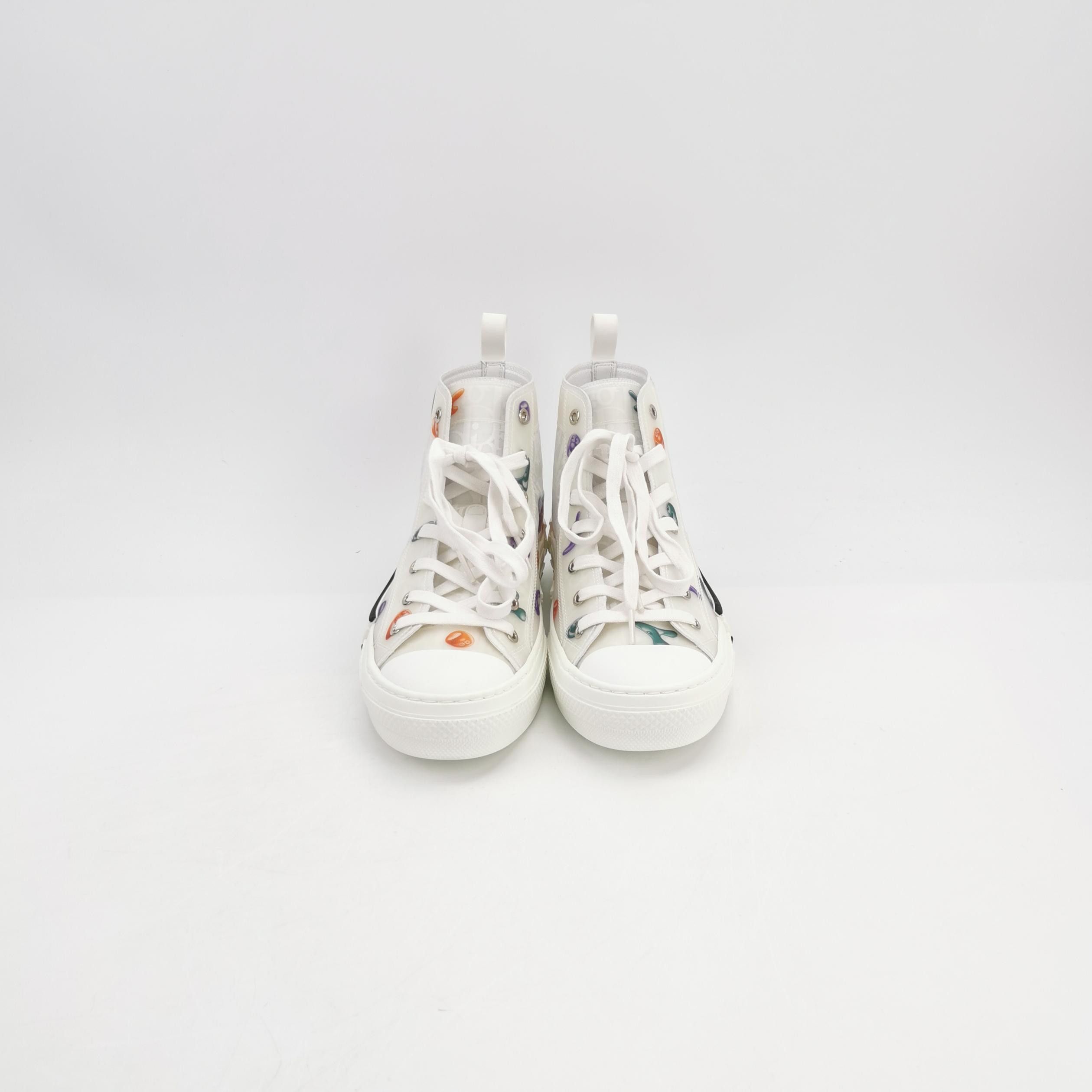 Dior Dior x Kenny Scharf B23 High Top Sneakers 40.5 Size US 7 / EU 40 - 4 Thumbnail