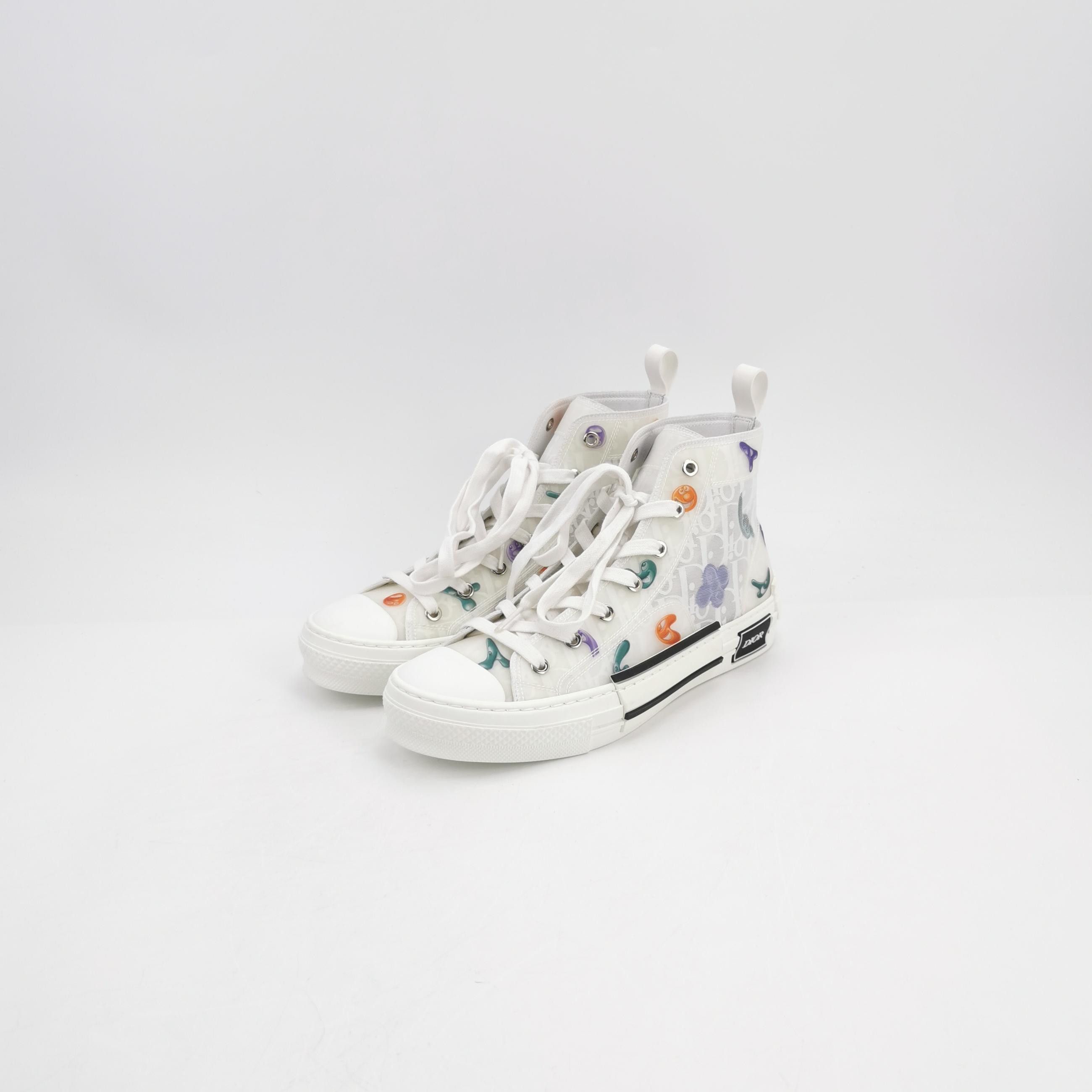 Dior Dior x Kenny Scharf B23 High Top Sneakers 40.5 Size US 7 / EU 40 - 3 Thumbnail