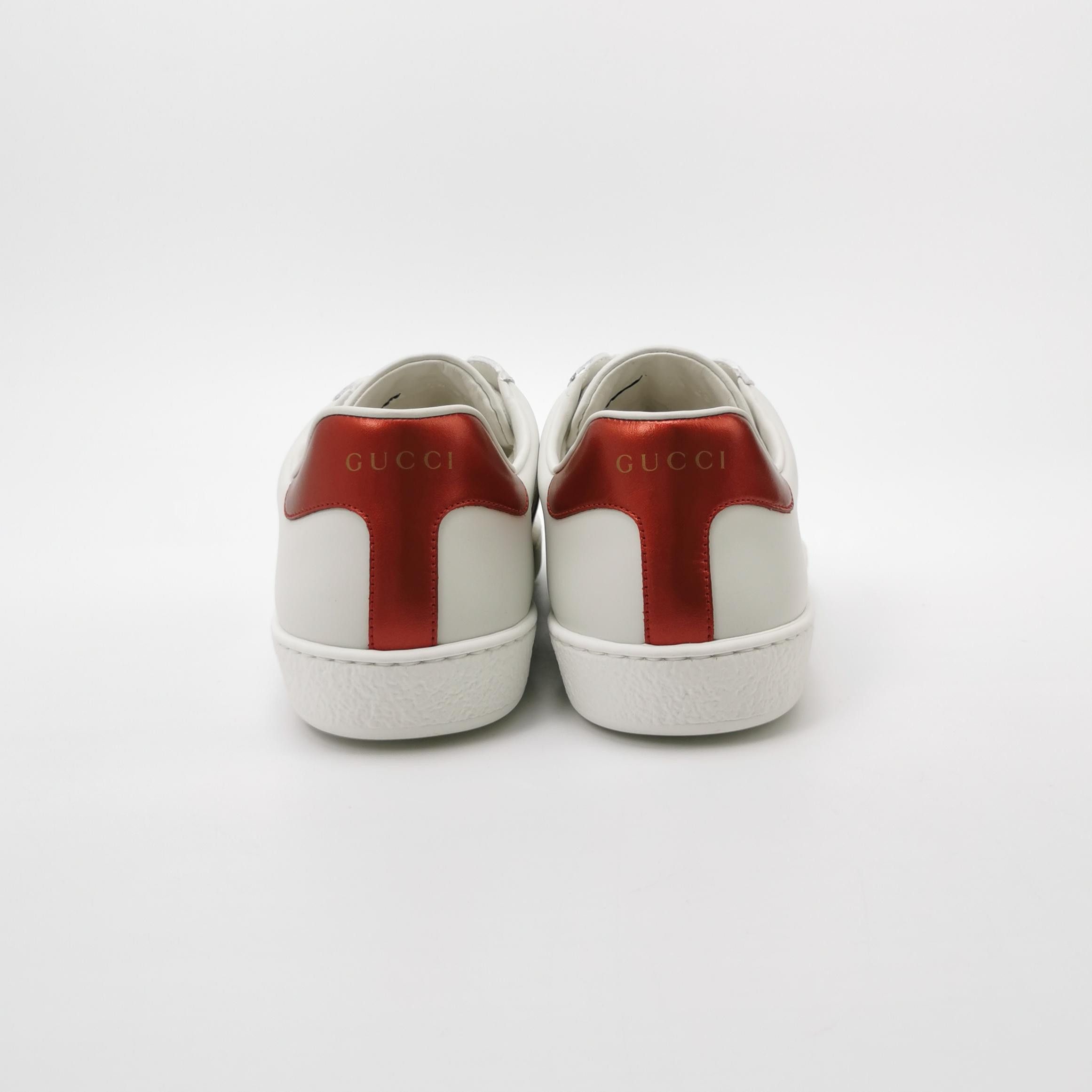 Gucci Gucci Ace Logo Elastic Strap Sneakers 7.5 Size US 8 / EU 41 - 5 Thumbnail