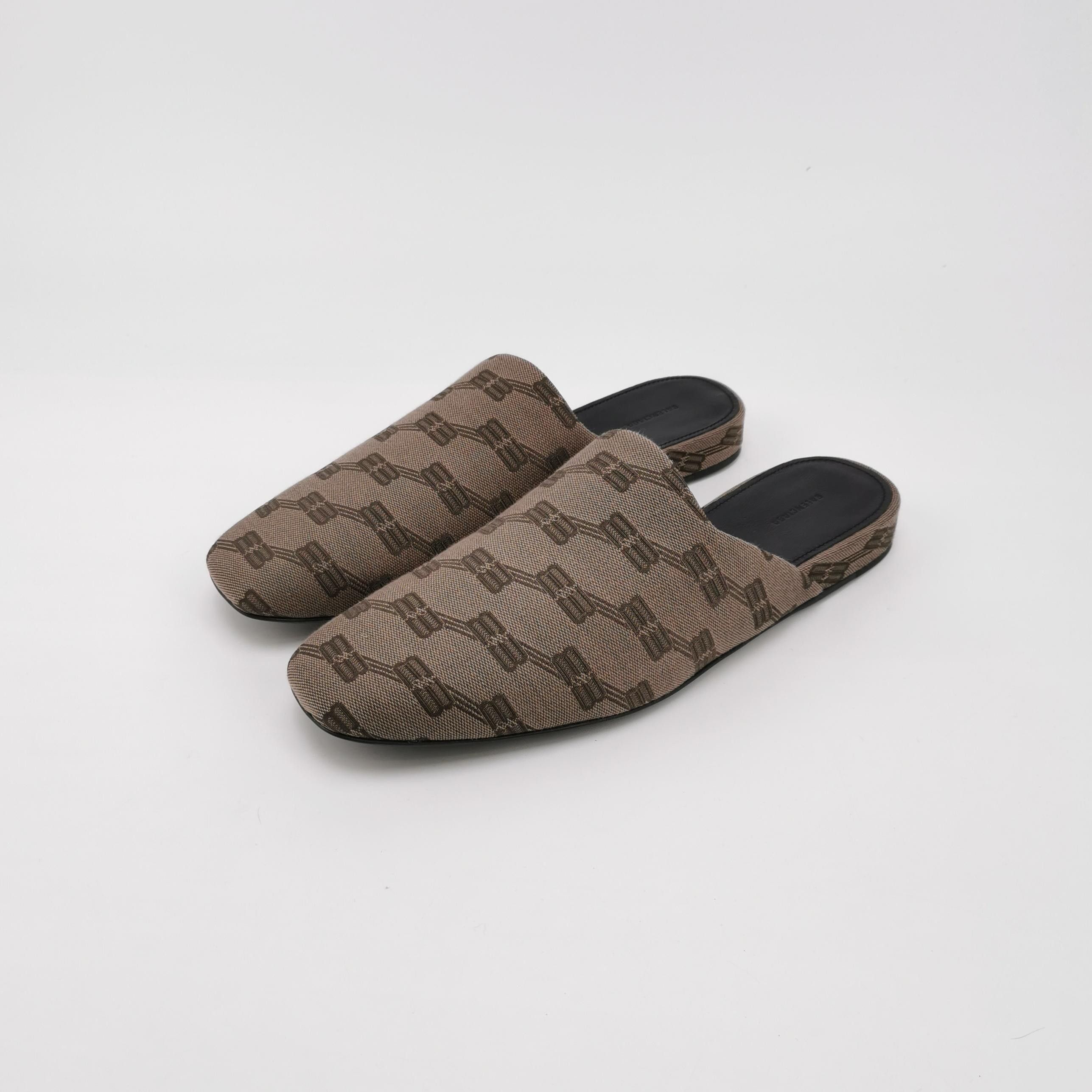 Balenciaga Balenciaga BB Monogram Canvas Mules 41 Size US 8 / EU 41 - 3 Thumbnail