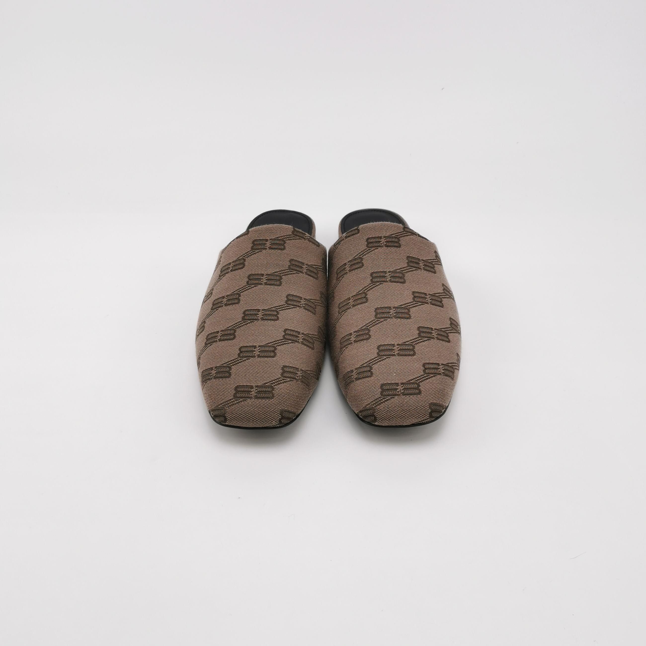 Balenciaga Balenciaga BB Monogram Canvas Mules 41 Size US 8 / EU 41 - 4 Thumbnail