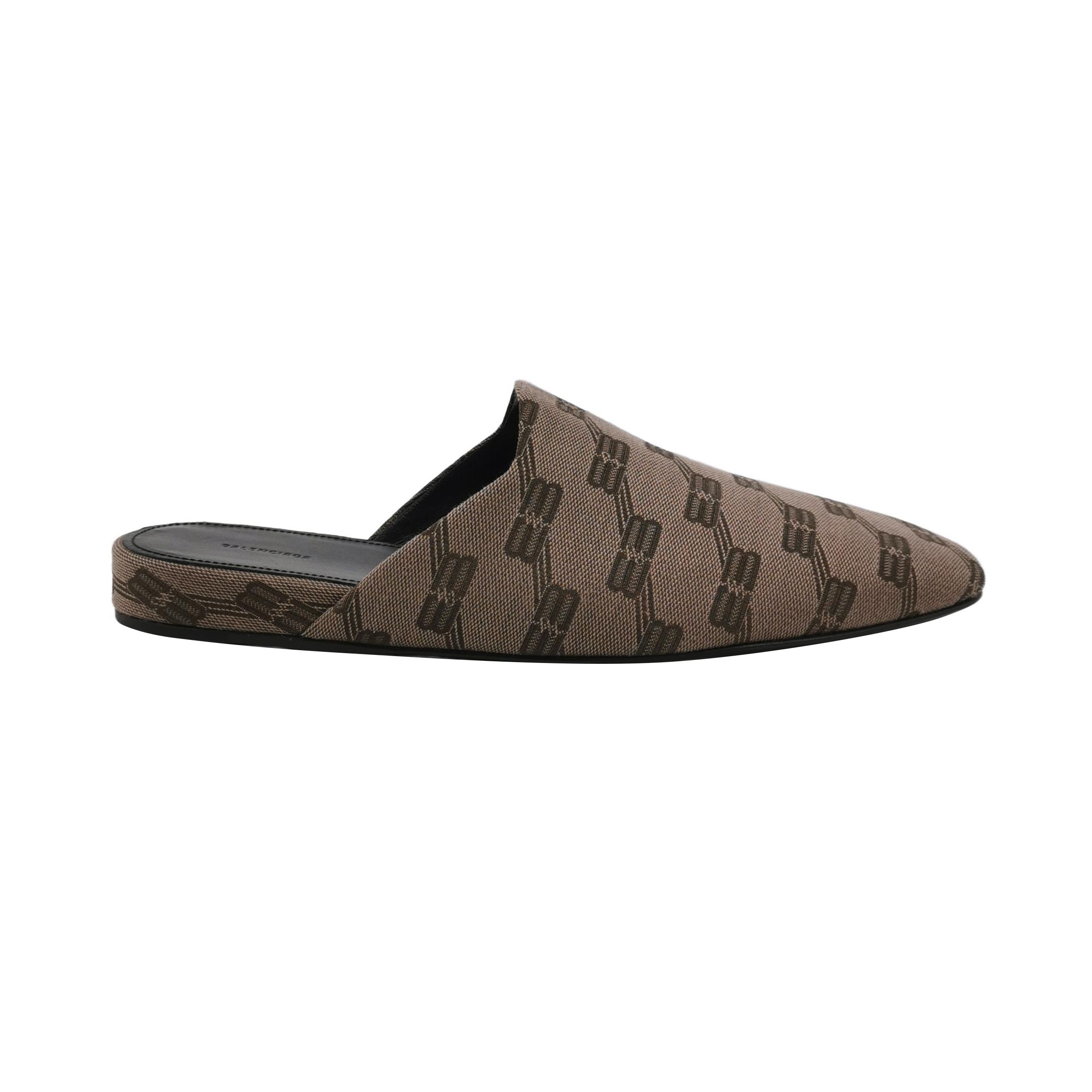 Balenciaga Balenciaga BB Monogram Canvas Mules 41 Size US 8 / EU 41 - 2 Thumbnail