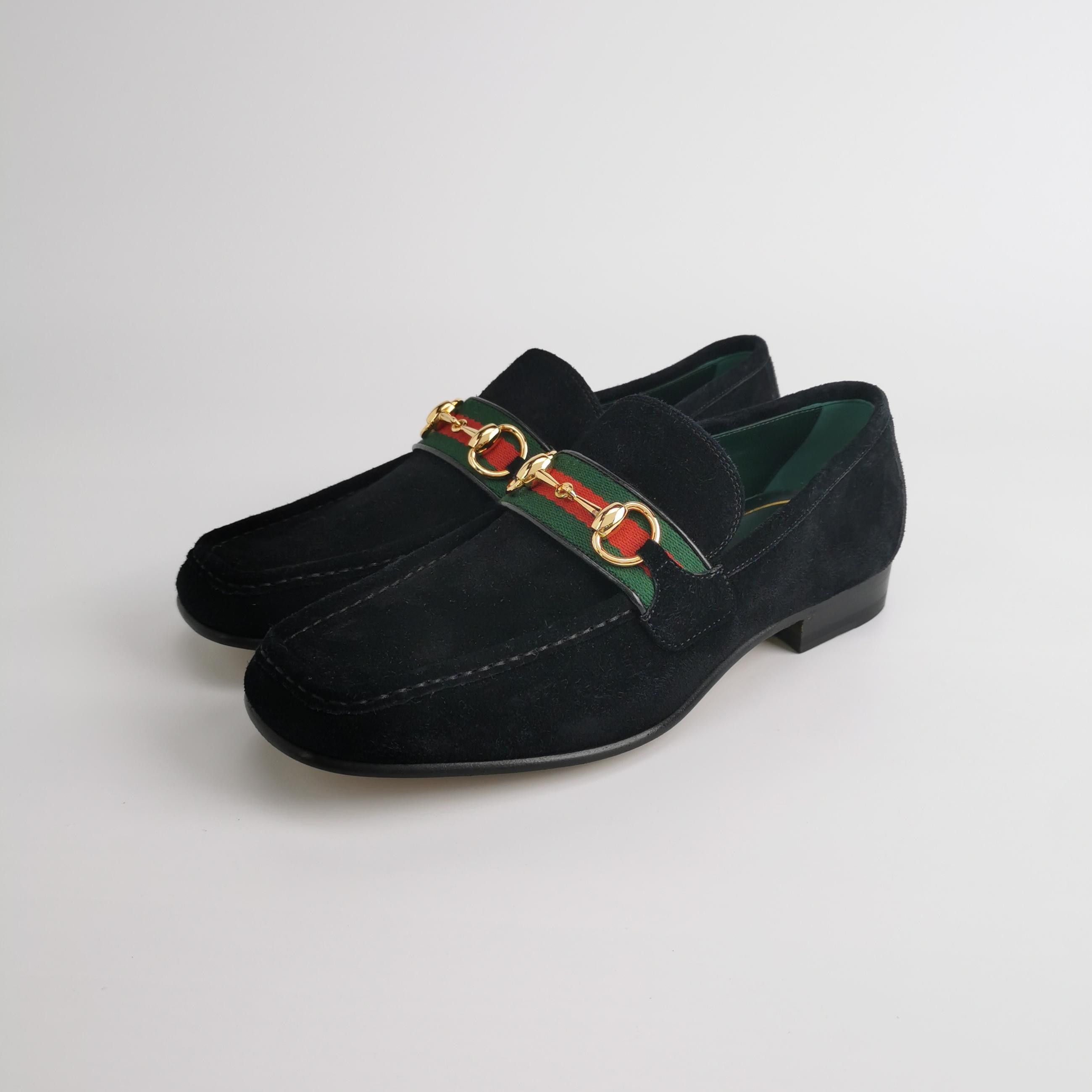 Gucci Gucci Horsebit Web Suede Loafers EU 40 Size US 7 / EU 40 - 3 Thumbnail
