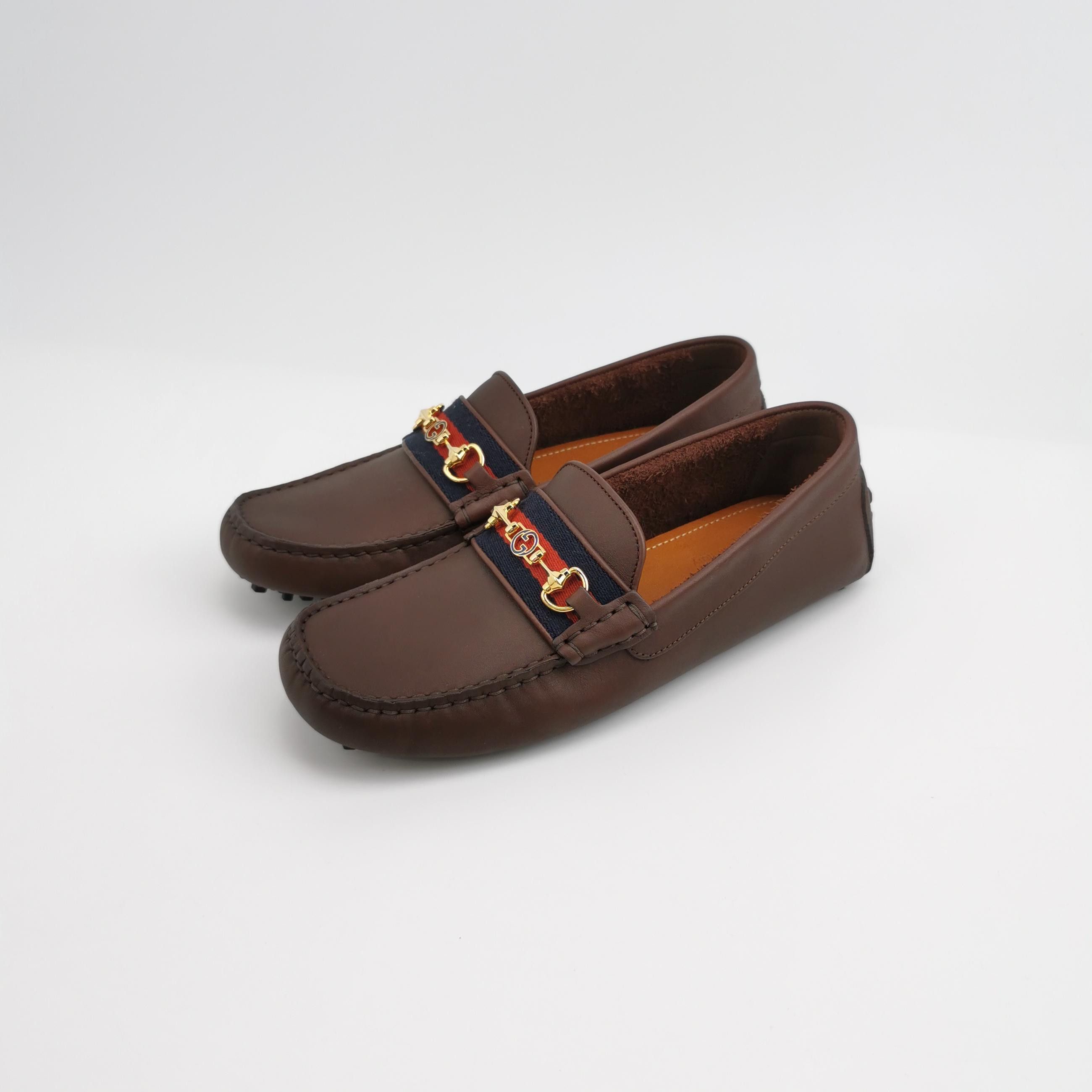 Gucci Gucci Horsebit Web Leather Loafers US 6.5 Size US 6 / EU 39 - 3 Thumbnail
