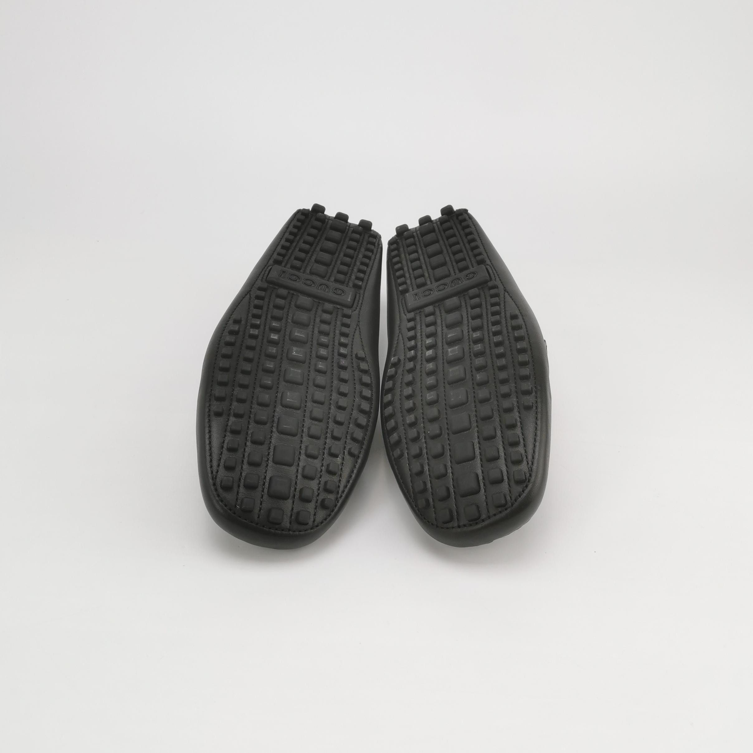 Gucci Gucci Webbing Horsebit Leather Loafers 43 Size US 10 / EU 43 - 6 Thumbnail