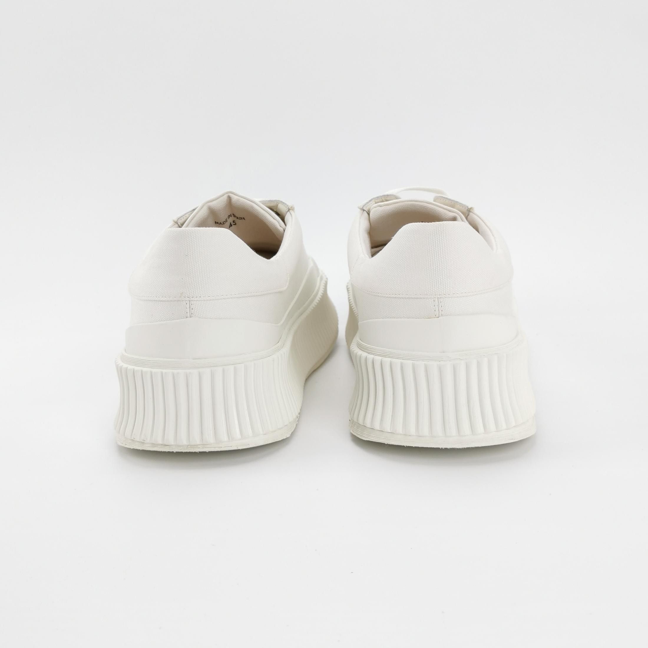 Jil Sander Jil Sander Canvas Platform Low-Top Sneakers 45 Size US 12 / EU 45 - 5 Thumbnail