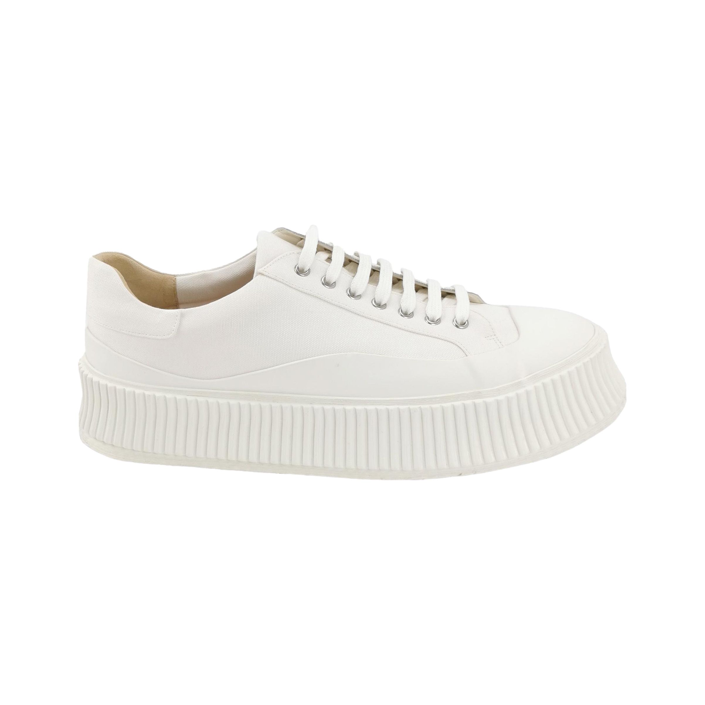Jil Sander Jil Sander Canvas Platform Low-Top Sneakers 45 Size US 12 / EU 45 - 2 Thumbnail