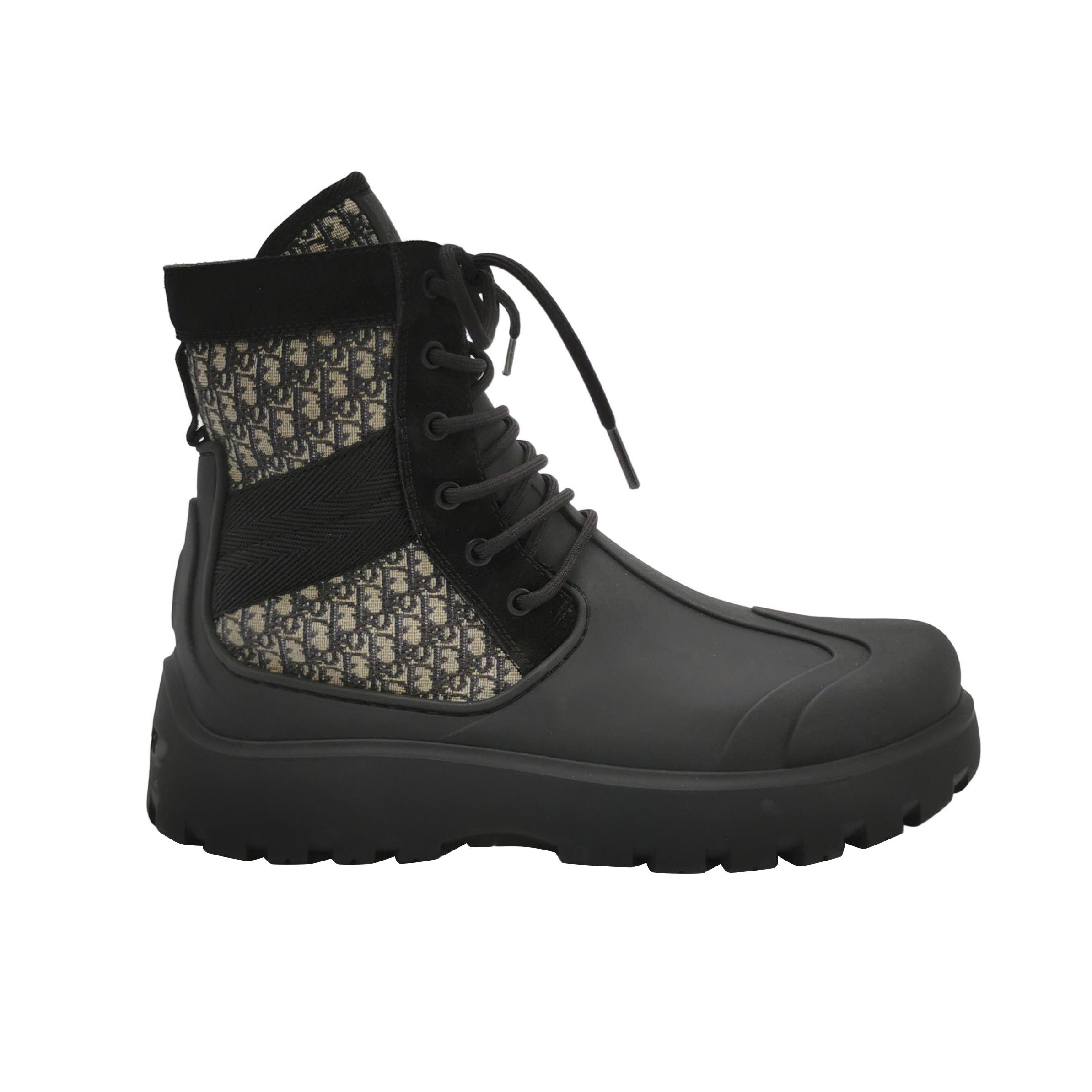 Dior Dior Oblique Canvas Rubber Boots 43 Size US 10 / EU 43 - 2 Thumbnail