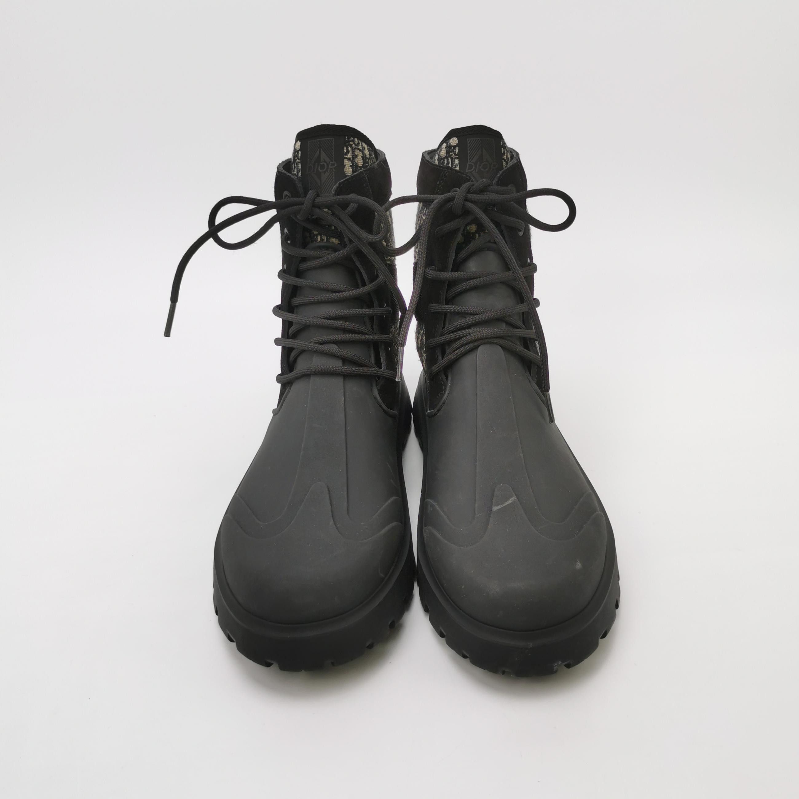 Dior Dior Oblique Canvas Rubber Boots 43 Size US 10 / EU 43 - 4 Thumbnail