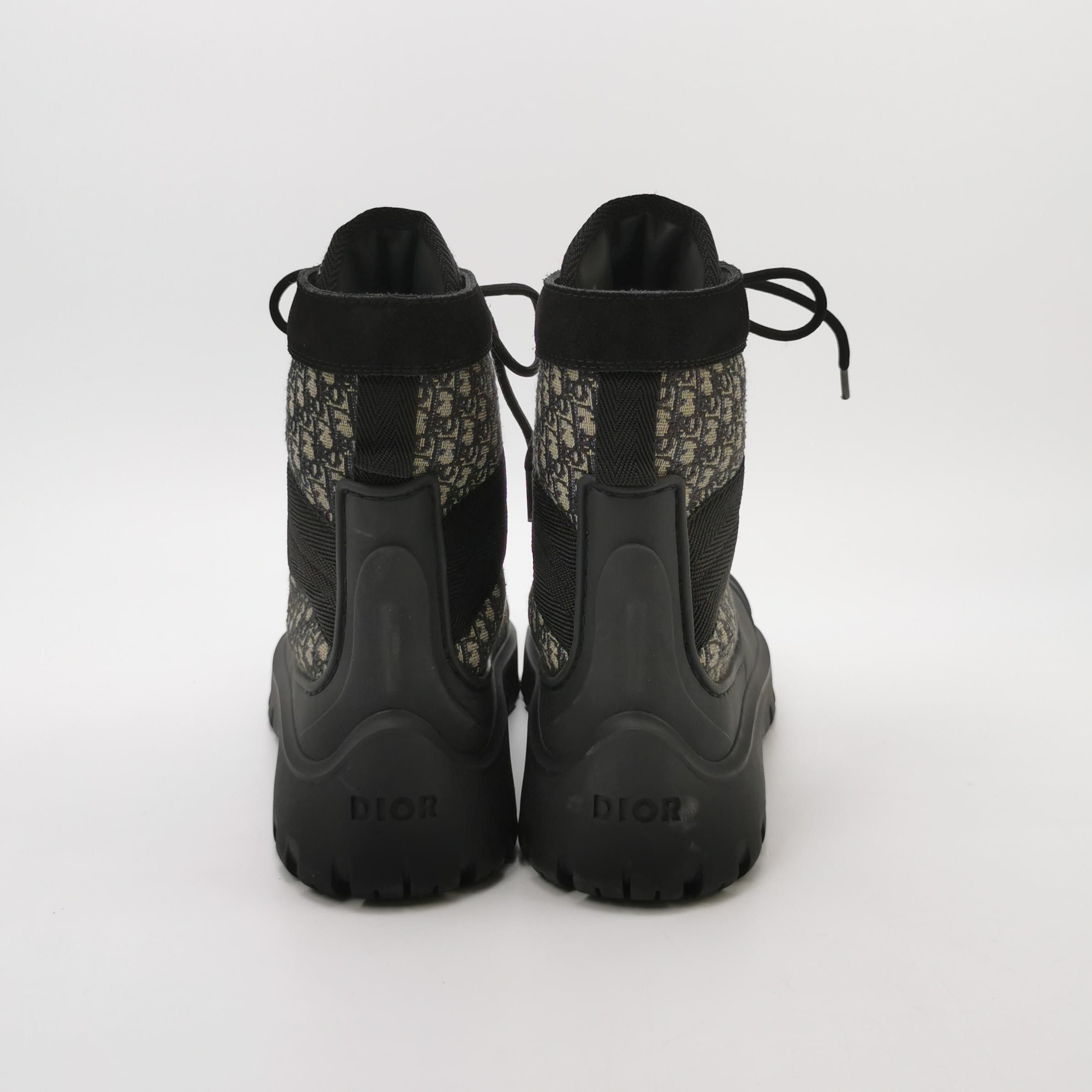 Dior Dior Oblique Canvas Rubber Boots 43 Size US 10 / EU 43 - 5 Thumbnail