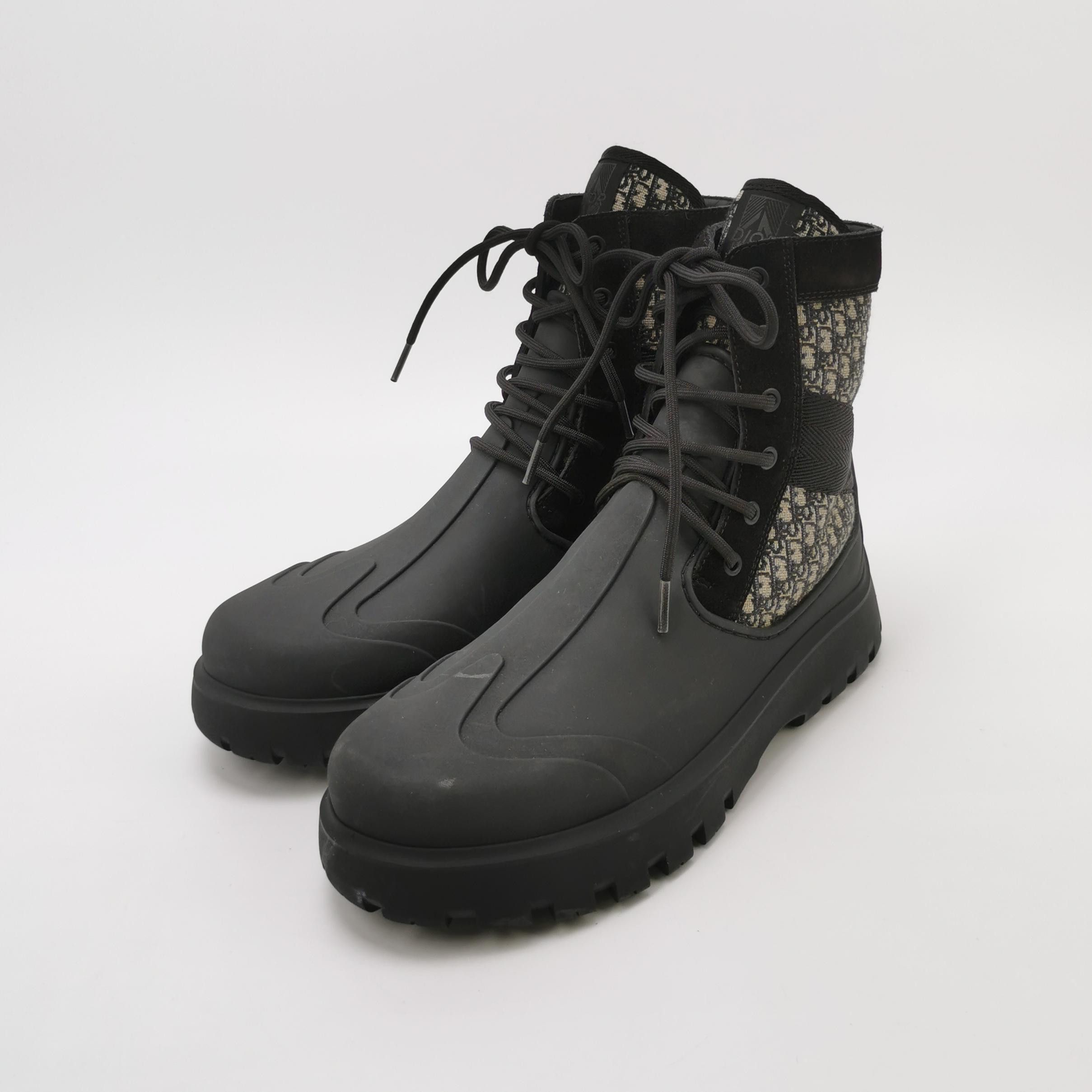 Dior Dior Oblique Canvas Rubber Boots 43 Size US 10 / EU 43 - 3 Thumbnail