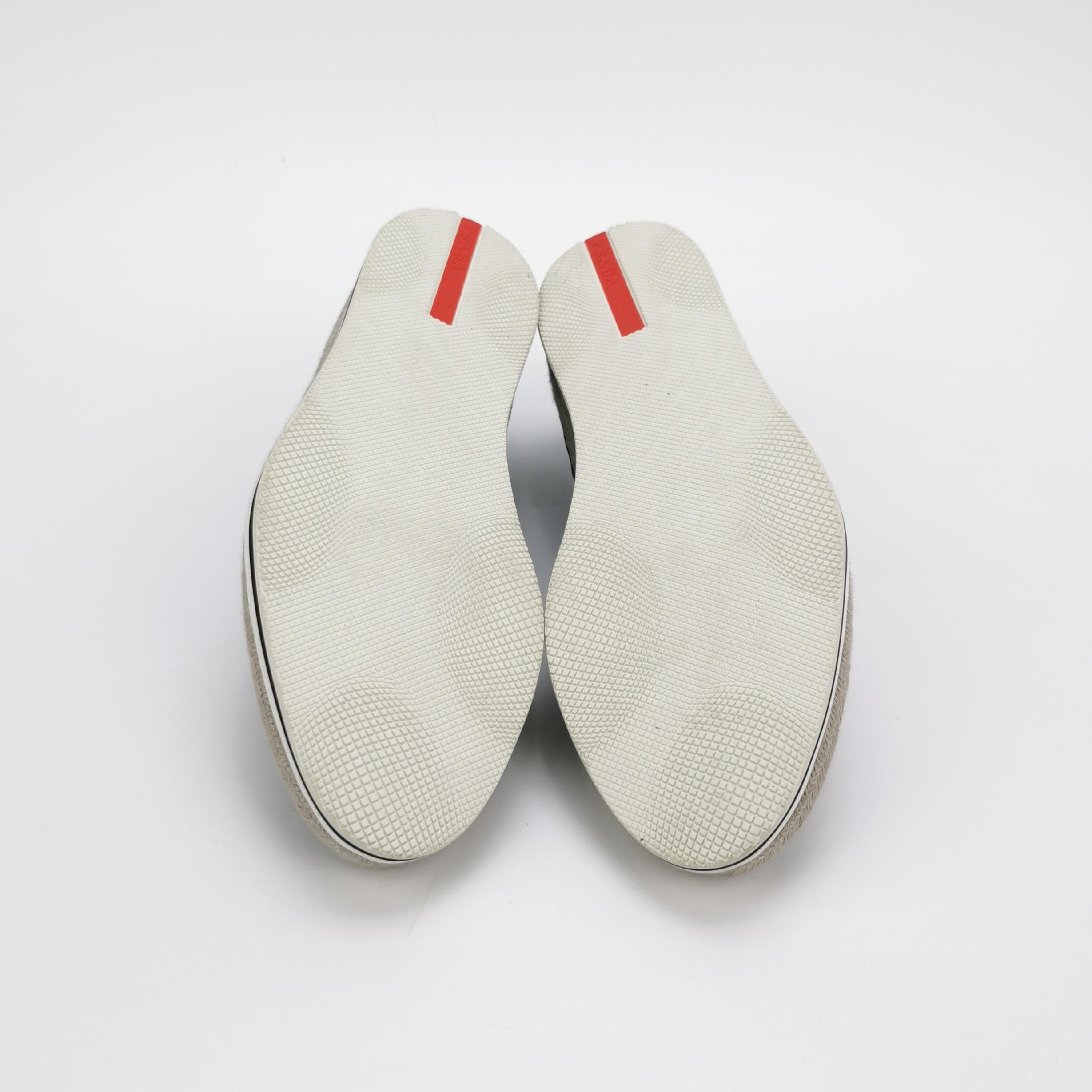 Prada Prada Nylon Espadrille Slip Ons 40.5 Size US 7 / EU 40 - 6 Thumbnail