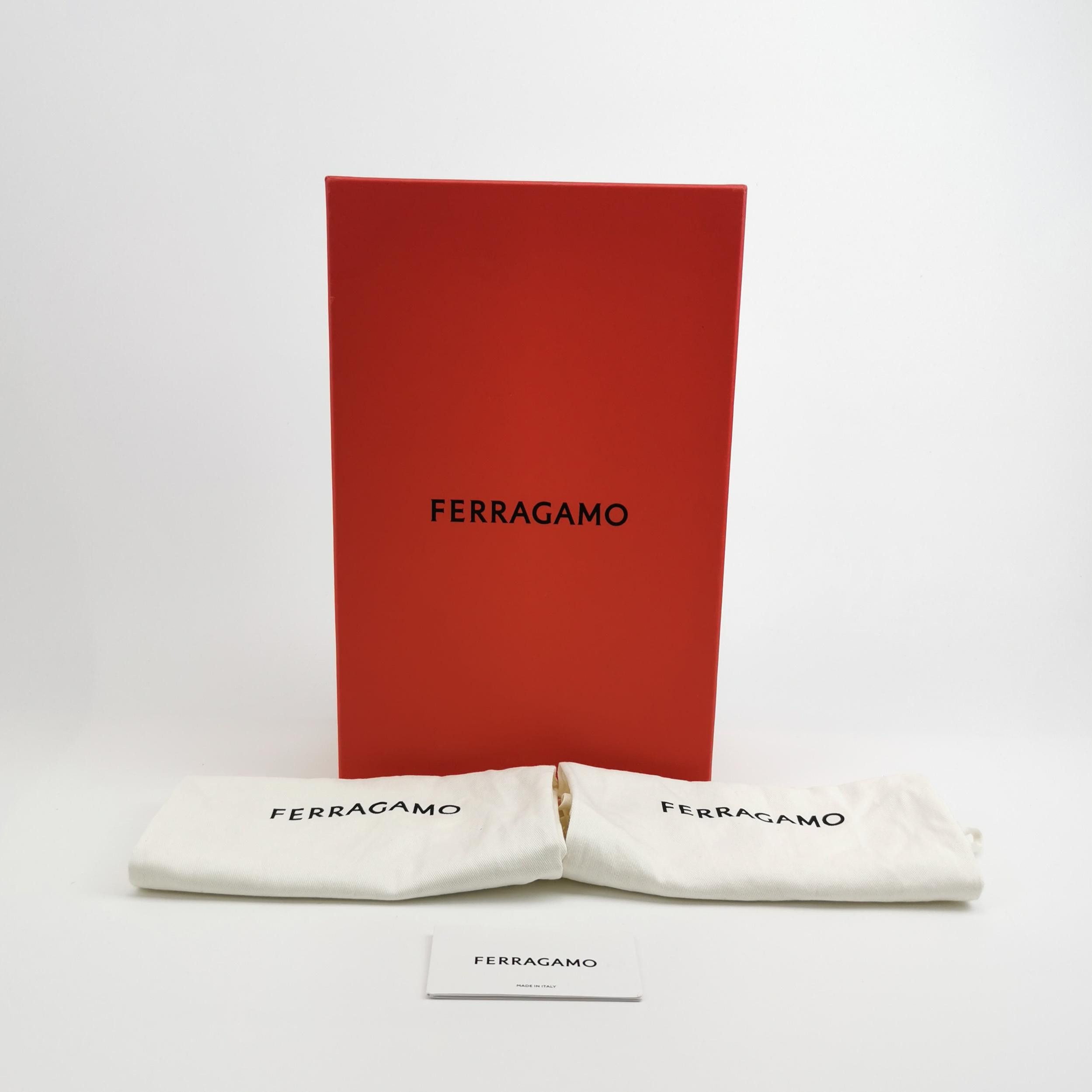 Salvatore Ferragamo Salvatore Ferragamo Gancini Leather Drivers Size 7 Size US 7 / EU 40 - 7 Thumbnail