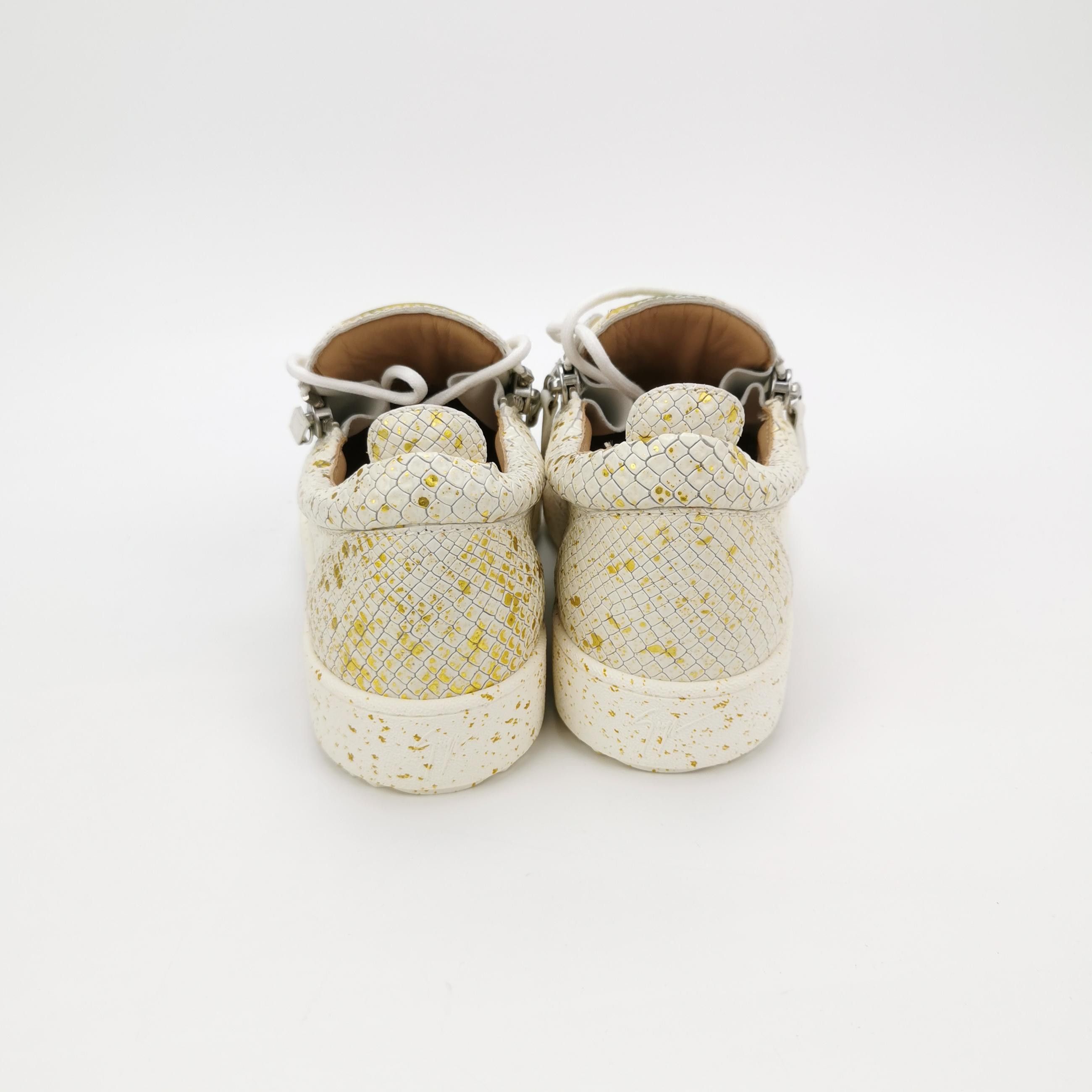 Giuseppe Zanotti Giuseppe Zanotti Snake Effect Low-Top Sneakers 42 Size US 9 / EU 42 - 5 Thumbnail