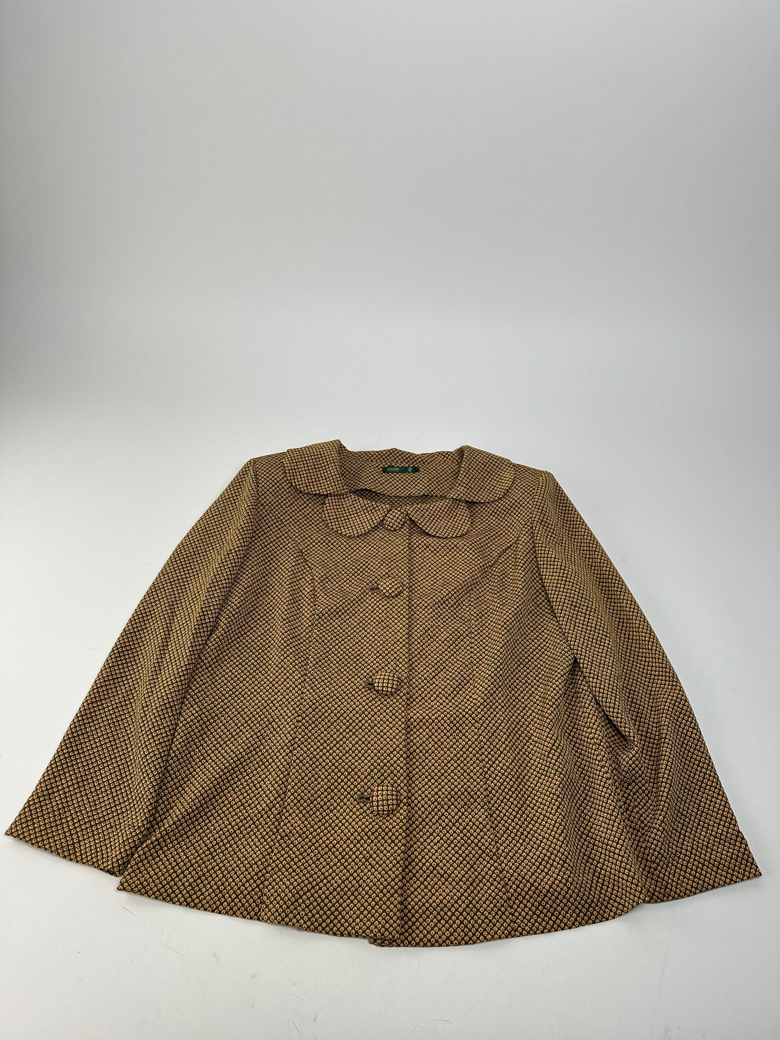 Gucci Vintage Wool Twin Set Abstract Gold Brown M Size M / US 6-8 / IT 42-44 - 4 Thumbnail
