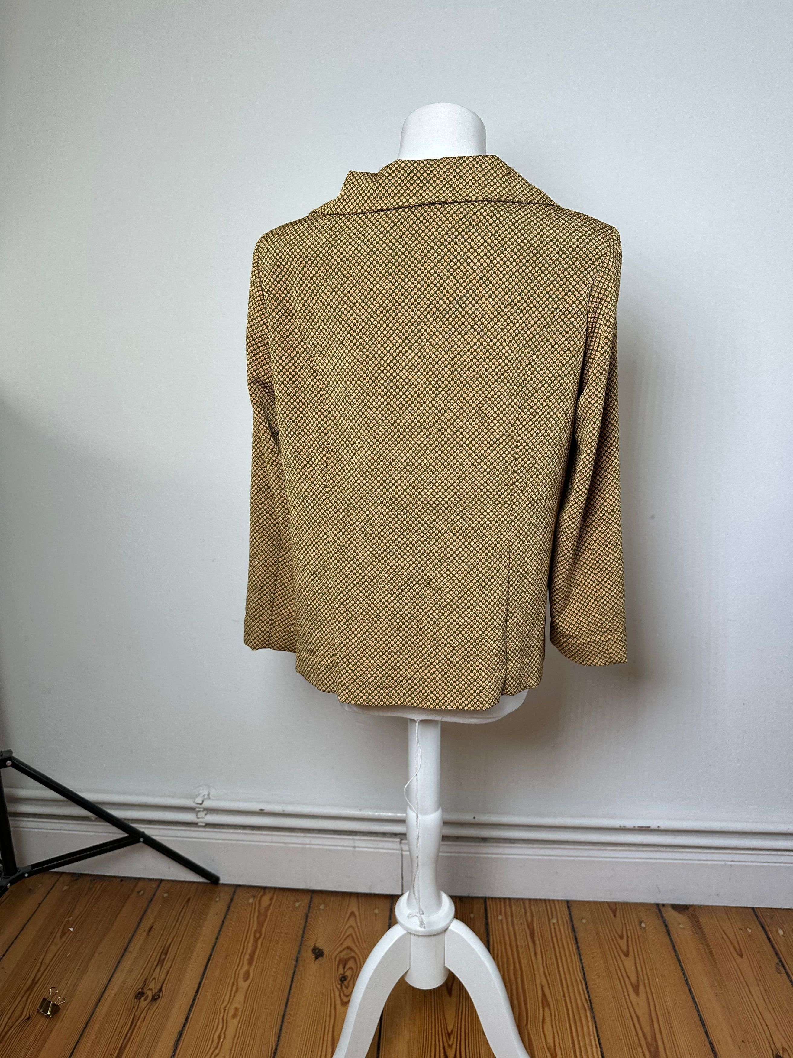 Gucci Vintage Wool Twin Set Abstract Gold Brown M Size M / US 6-8 / IT 42-44 - 8 Thumbnail
