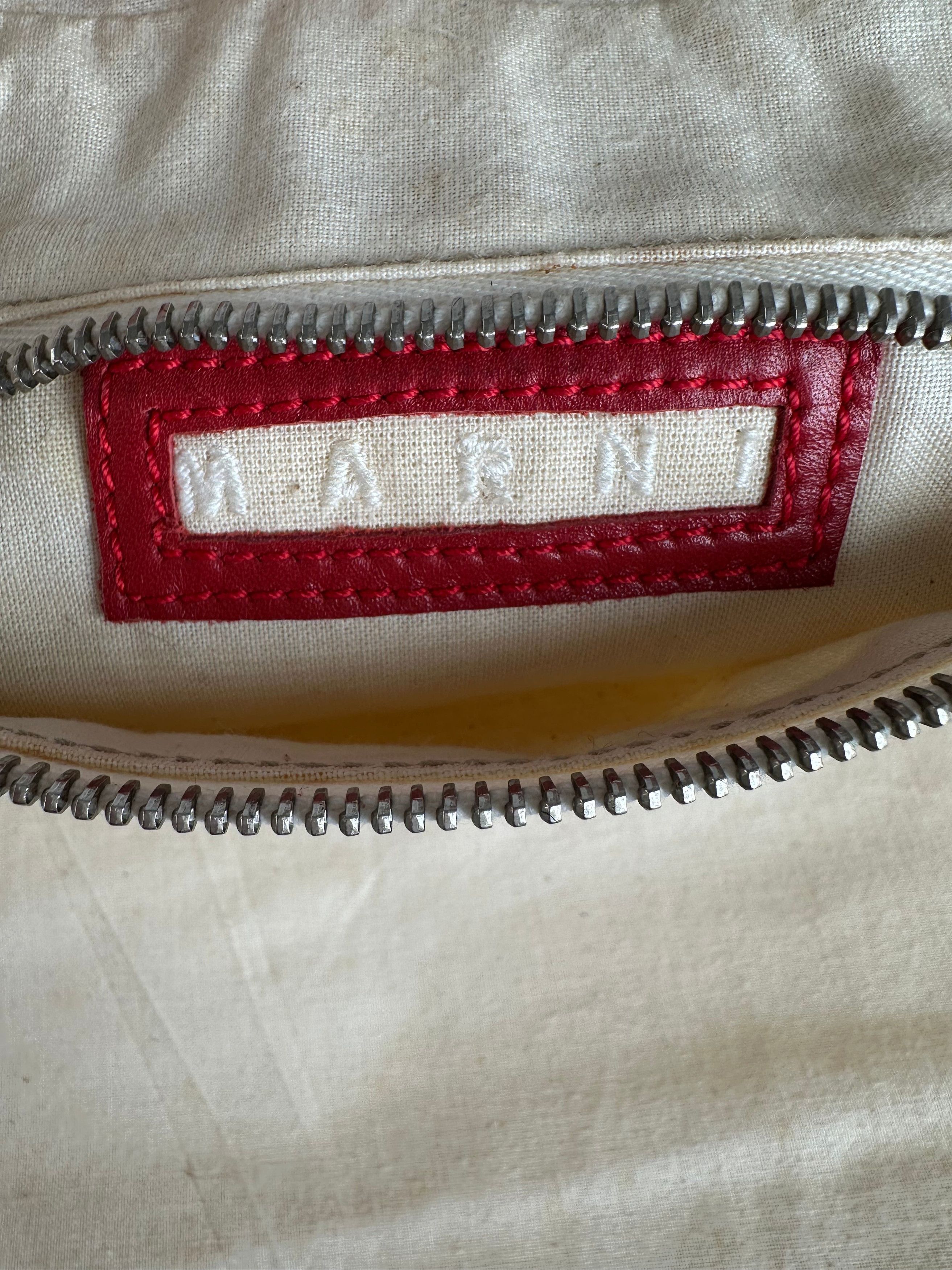 Marni Vintage Leather Bowling Bag Tomato Red Size ONE SIZE - 6 Thumbnail