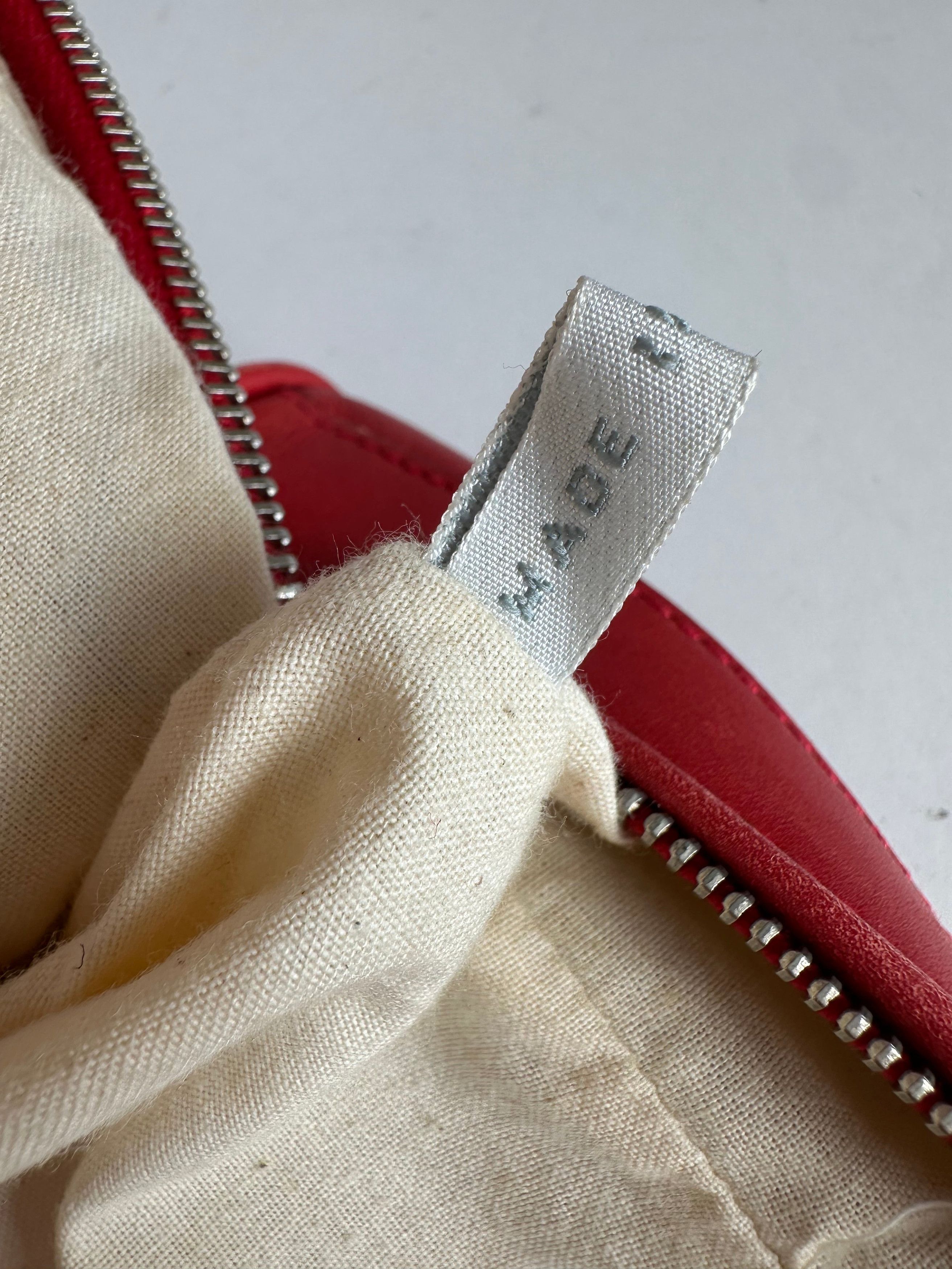 Marni Vintage Leather Bowling Bag Tomato Red Size ONE SIZE - 9 Thumbnail