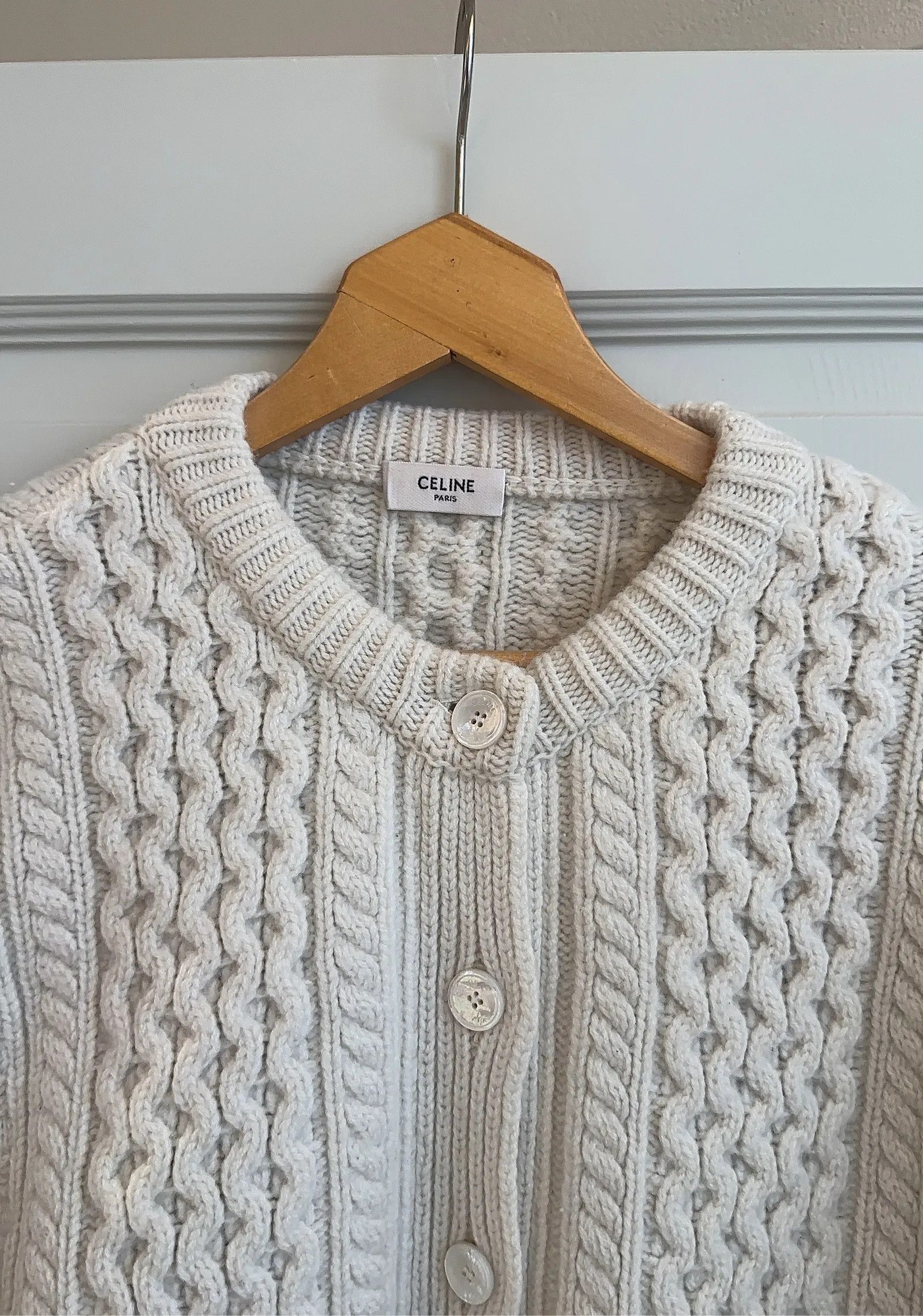 Celine Celine Cardigan Size L / US 10 / IT 46 - 3 Thumbnail
