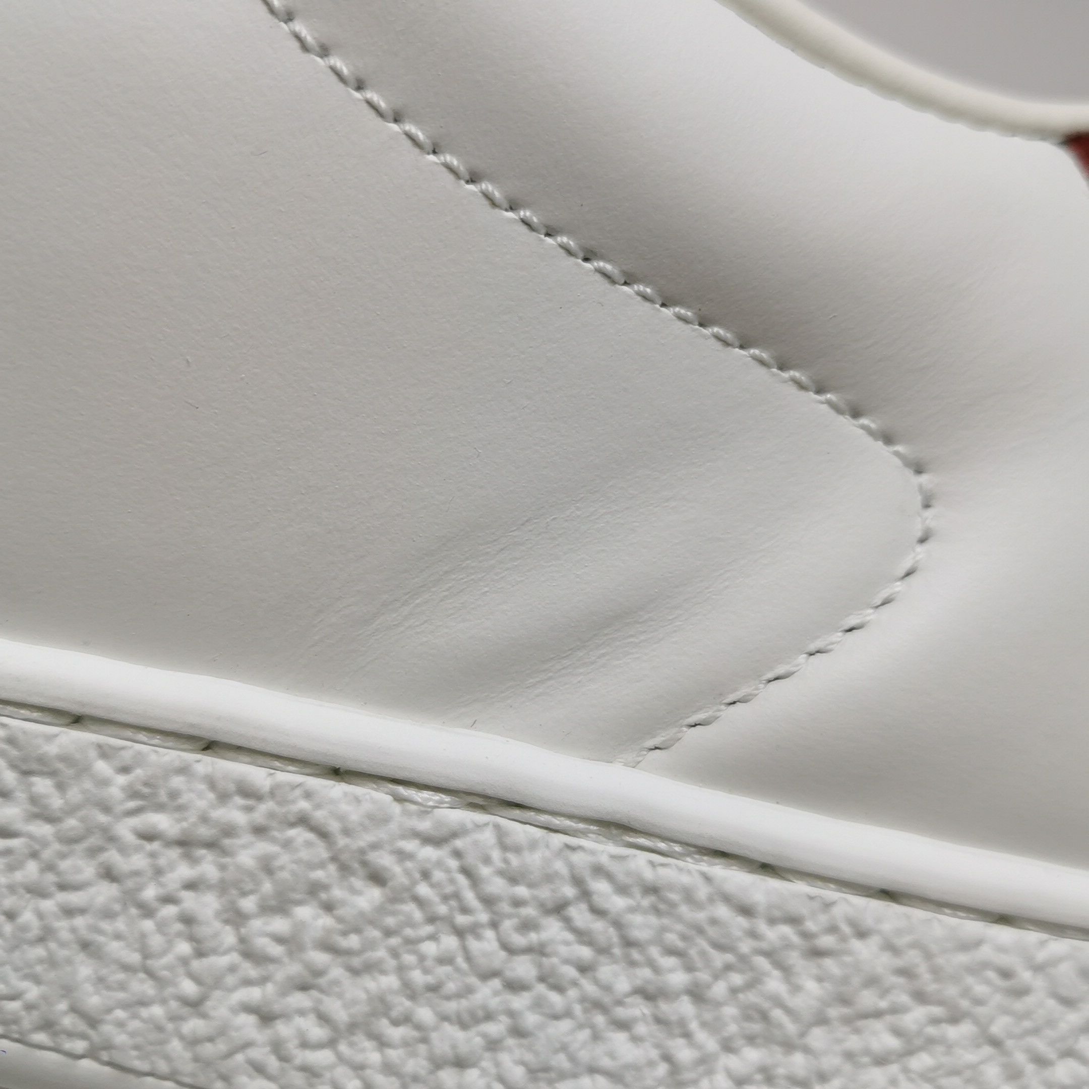 Gucci Gucci Ace Logo Strap Leather Sneakers Size 44 Size US 11 / EU 44 - 12 Thumbnail