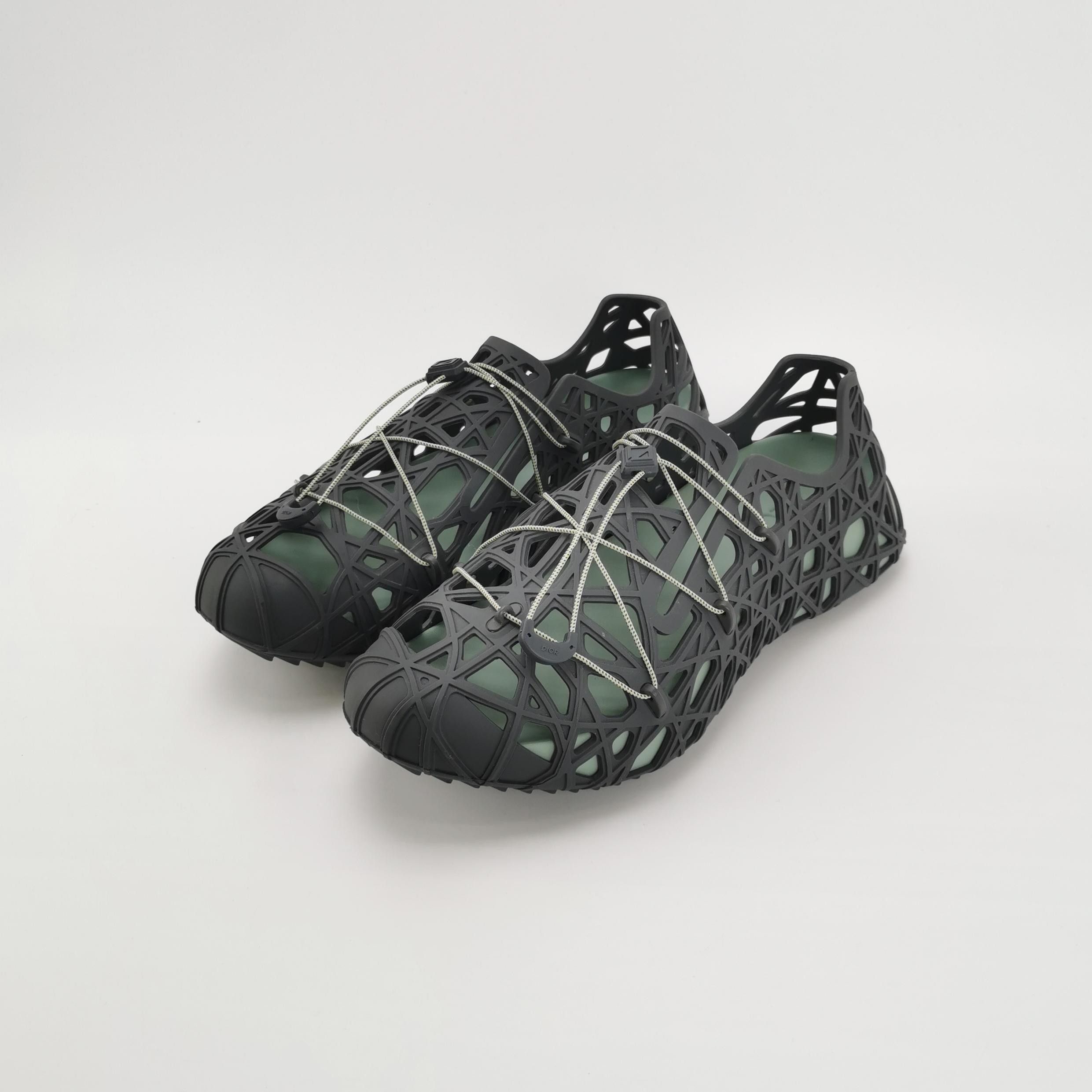Dior Dior Warp Lattice Rubber Sneakers 42 Size US 9 / EU 42 - 3 Thumbnail