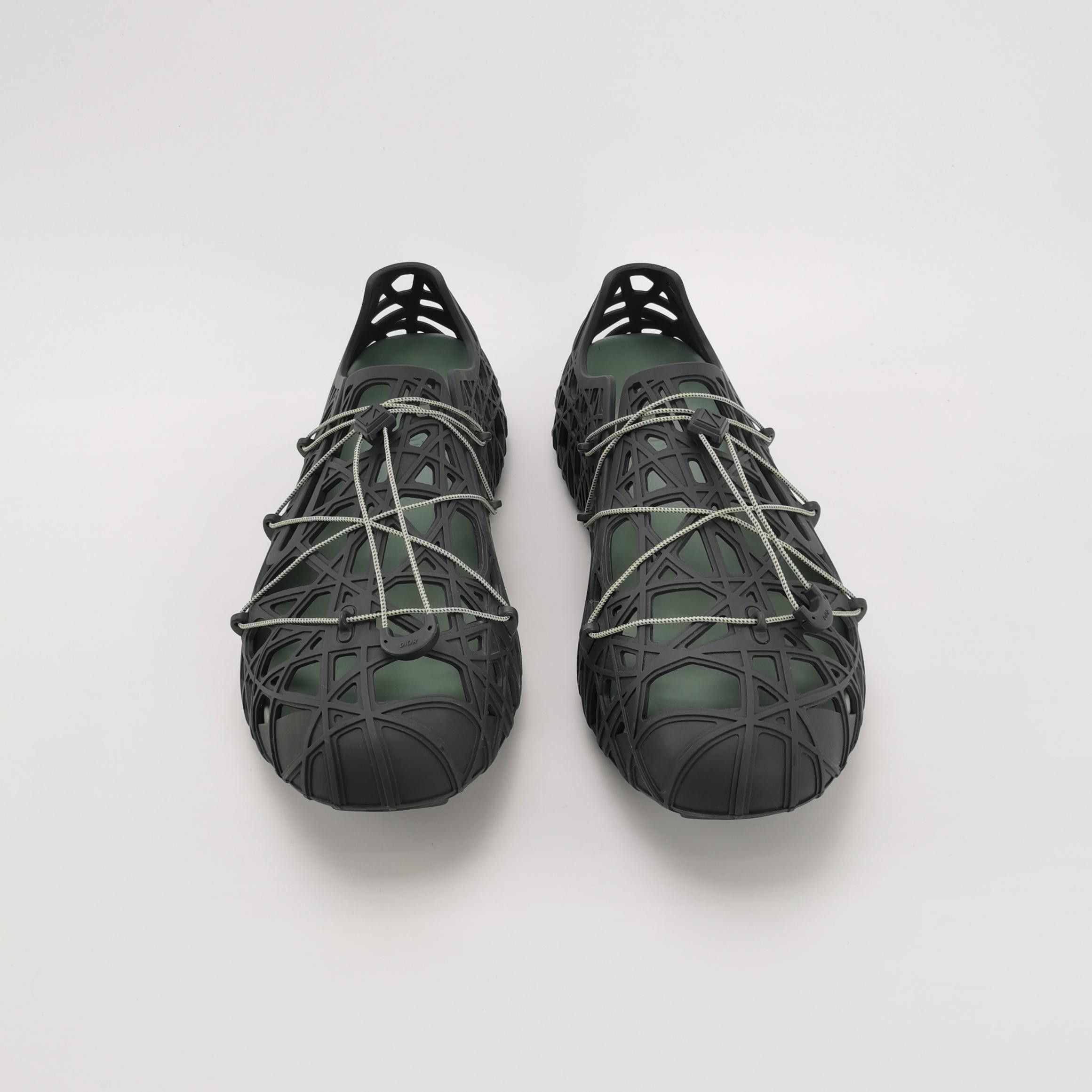 Dior Dior Warp Lattice Rubber Sneakers 42 Size US 9 / EU 42 - 4 Thumbnail