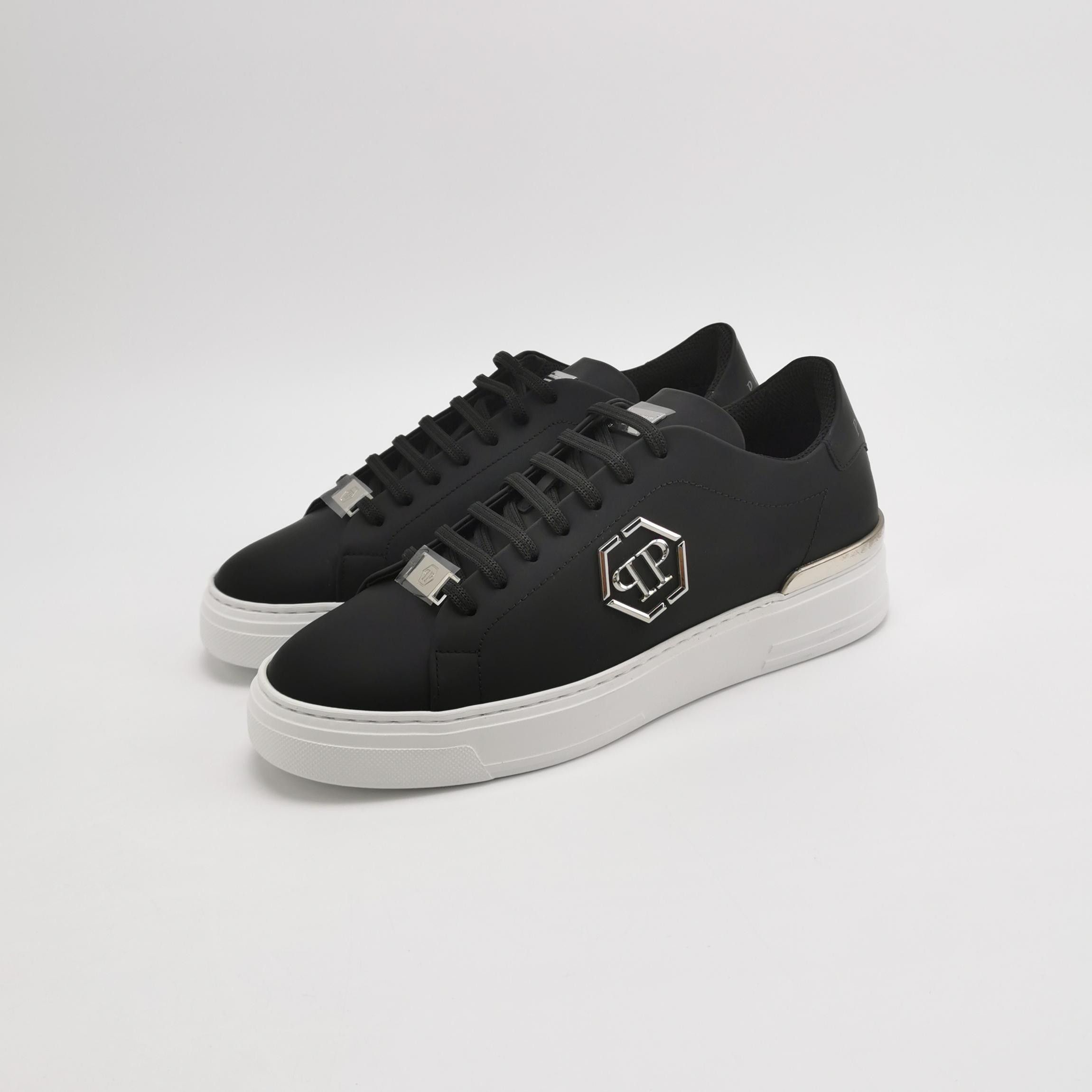 Philipp Plein Philipp Plein Logo Low-Top Sneakers Size 40 Size US 7 / EU 40 - 3 Thumbnail