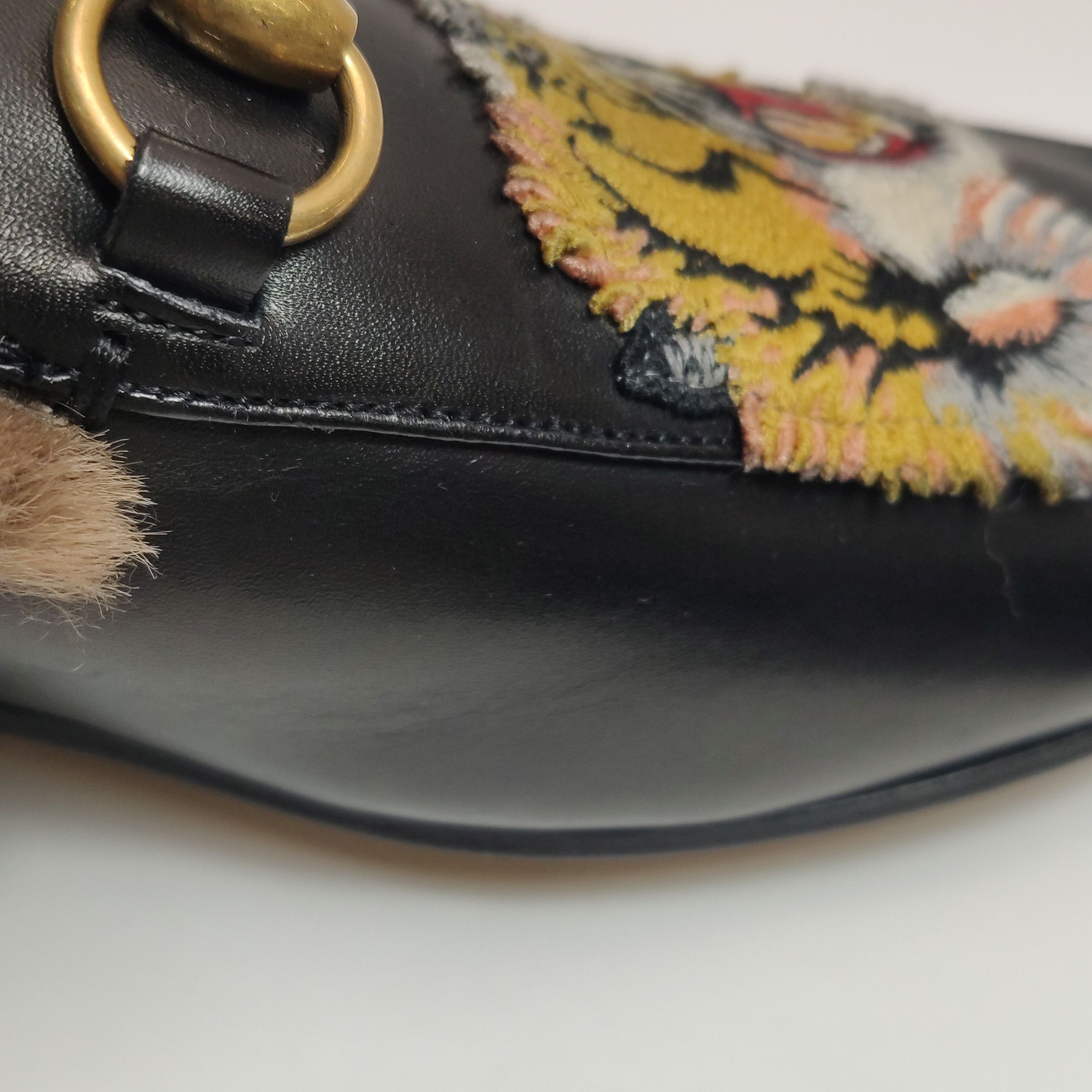 Gucci Gucci Tiger Embroidery Princetown Mules Size 8 Size US 8 / EU 41 - 13 Thumbnail