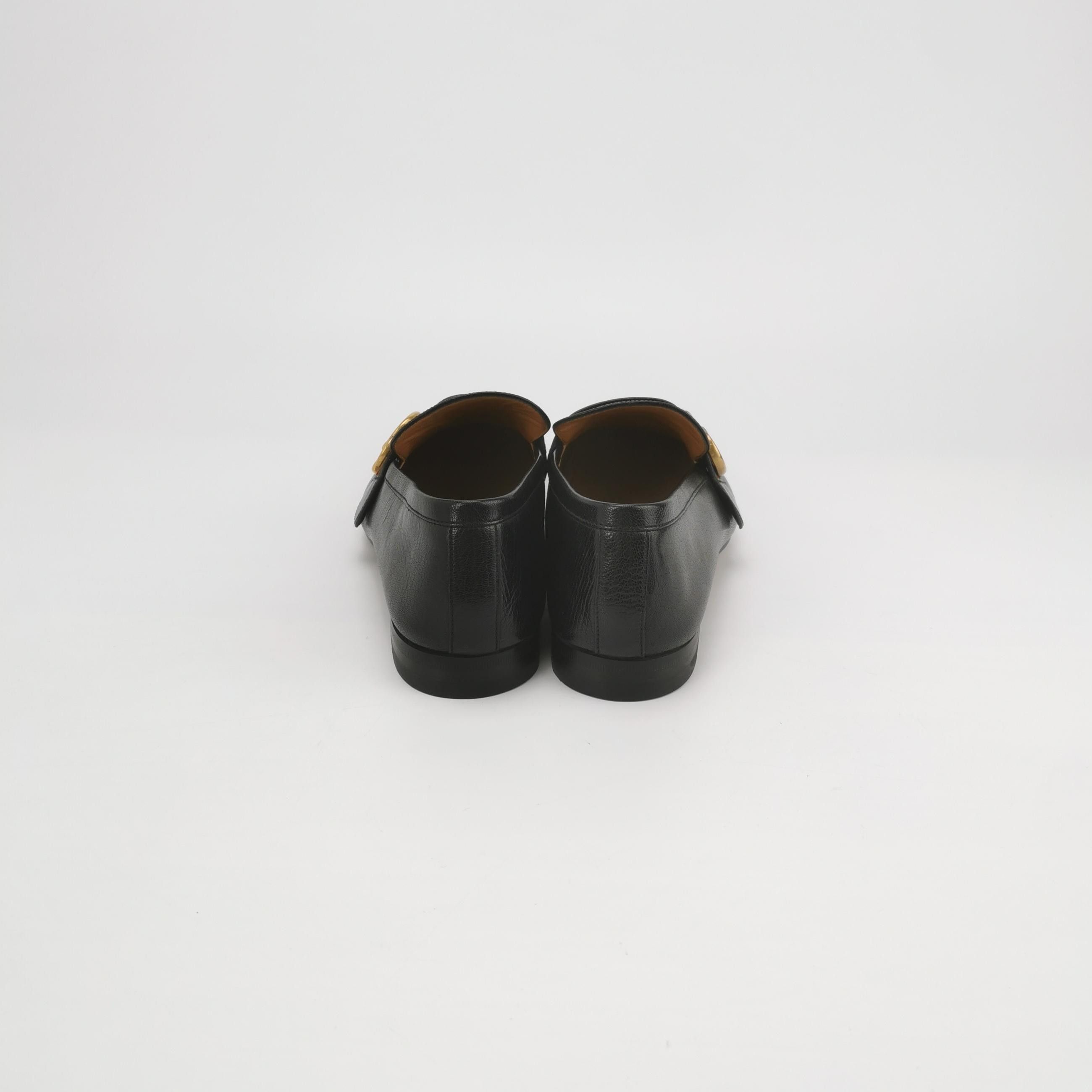 Gucci Gucci Web Double G Leather Loafers 43 Size US 10 / EU 43 - 5 Thumbnail