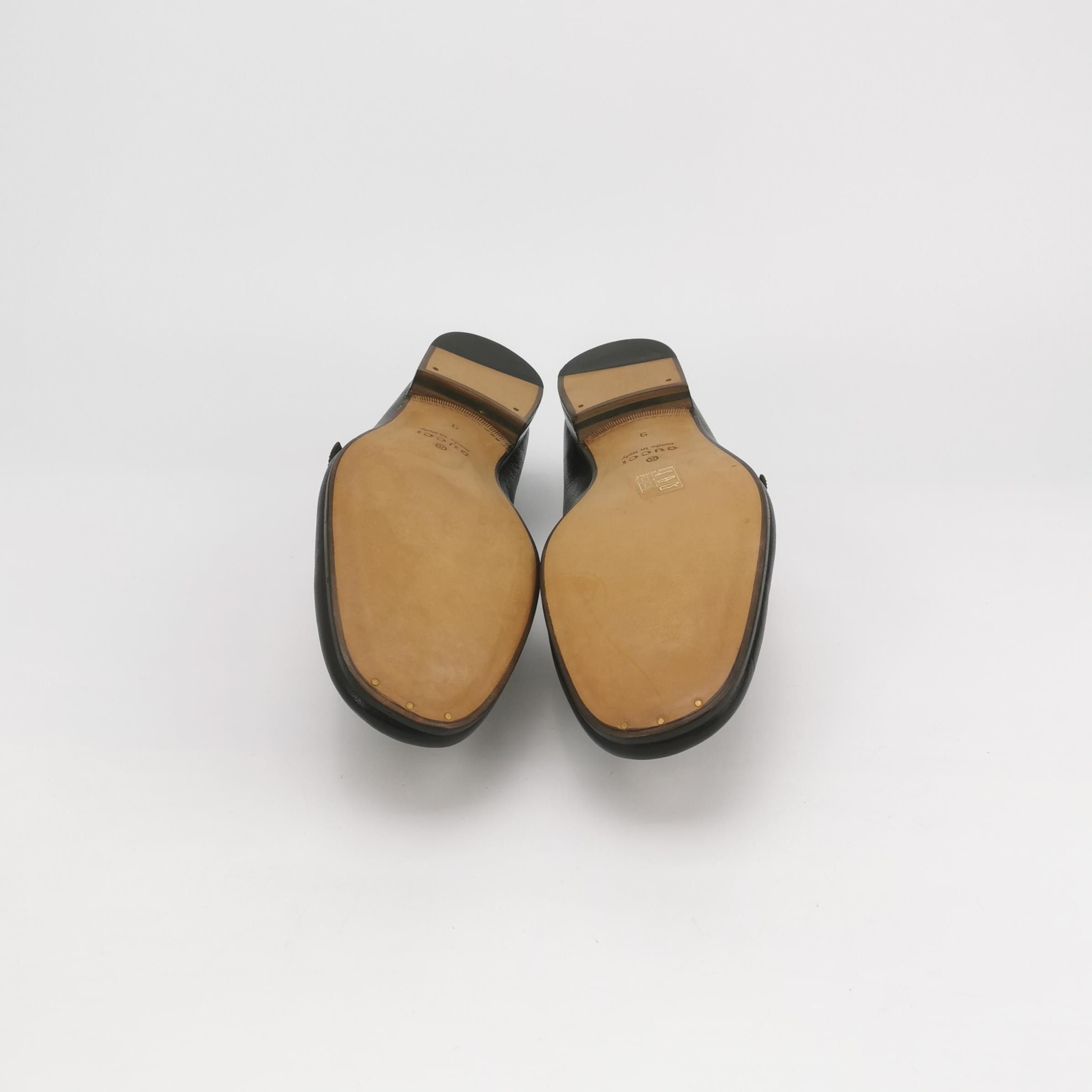 Gucci Gucci Web Double G Leather Loafers 43 Size US 10 / EU 43 - 6 Thumbnail