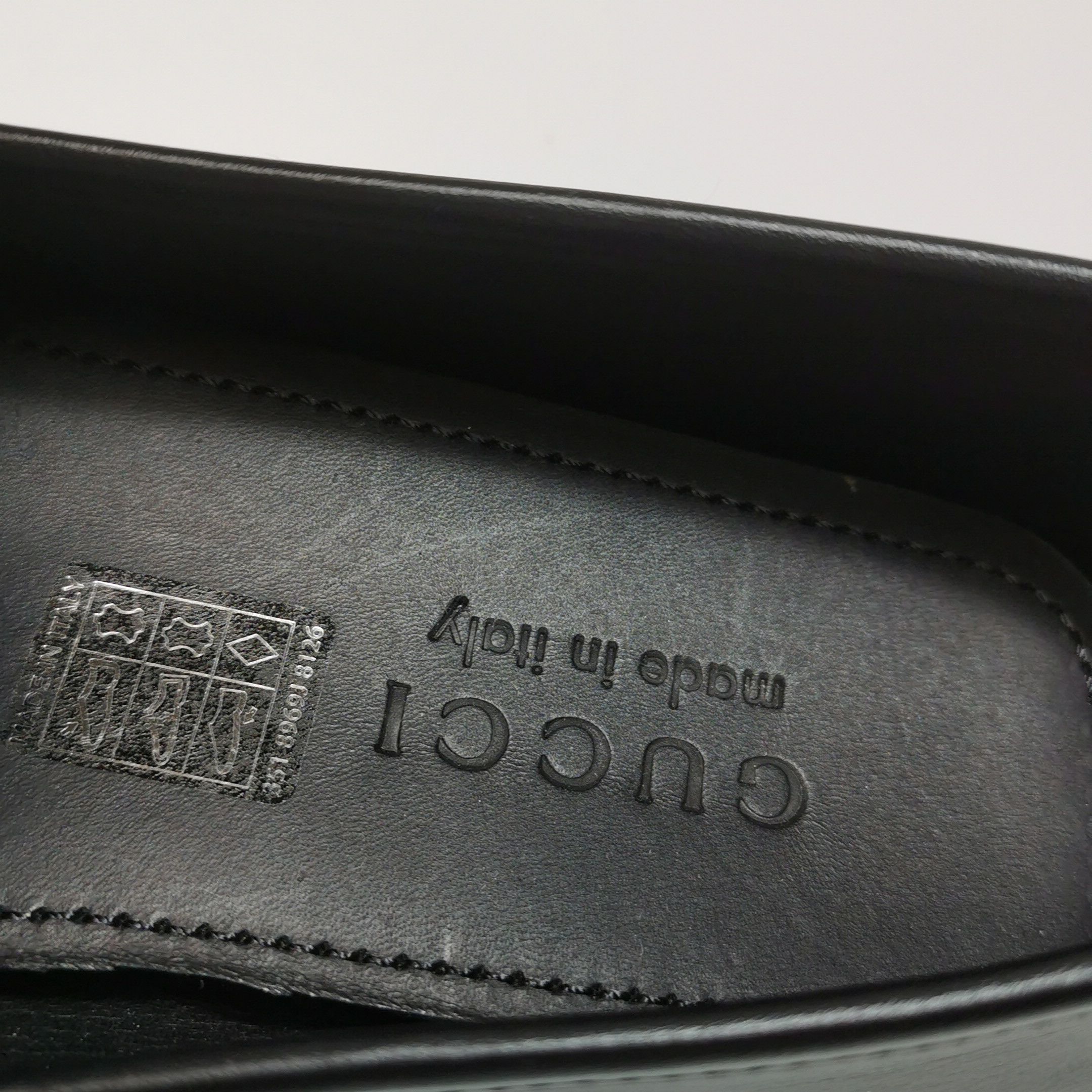 Gucci Gucci GG Monogram Leather Driving Shoes 40.5 Size US 7 / EU 40 - 9 Thumbnail