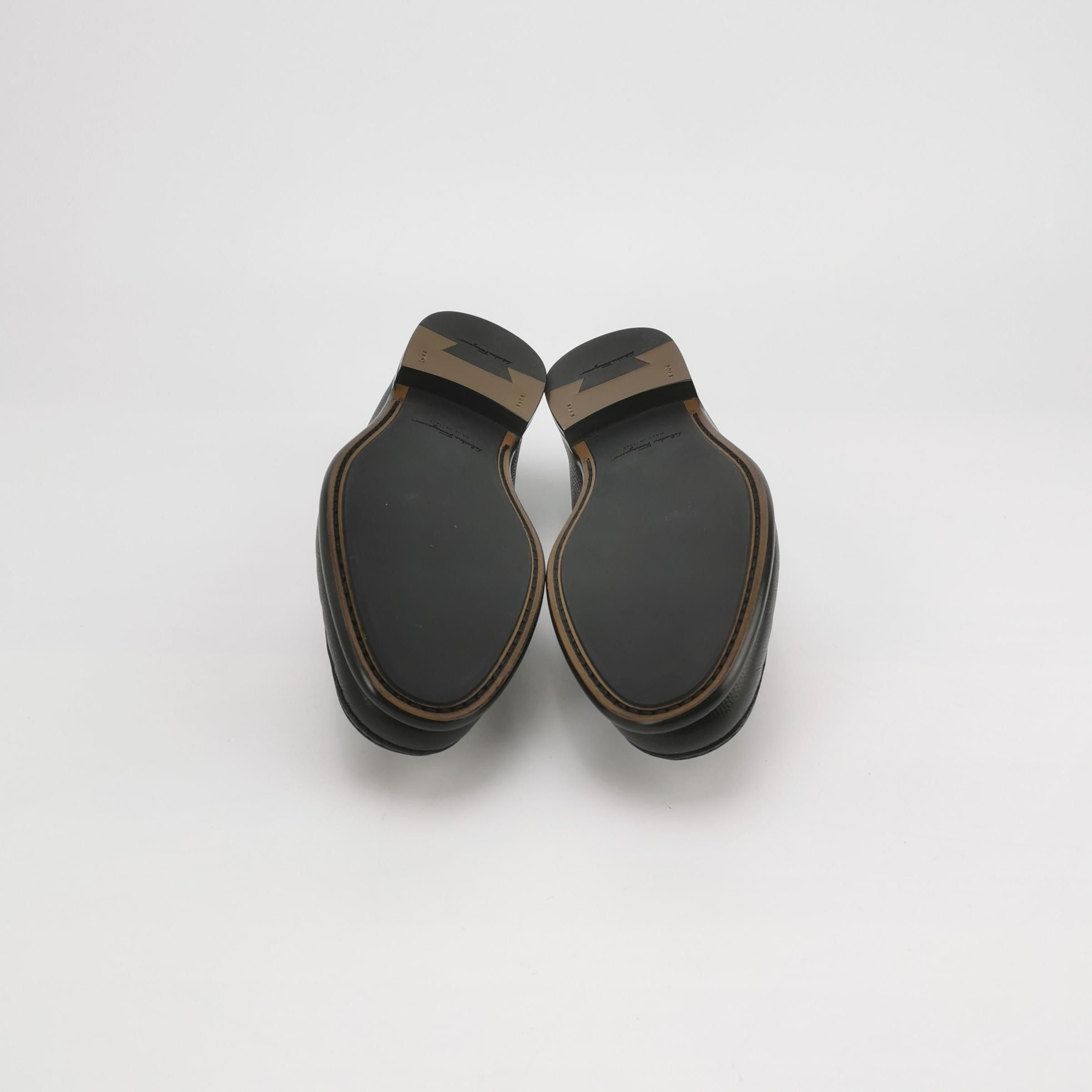 Salvatore Ferragamo Salvatore Ferragamo Gancini Leather Loafers 41 Size US 8 / EU 41 - 6 Thumbnail