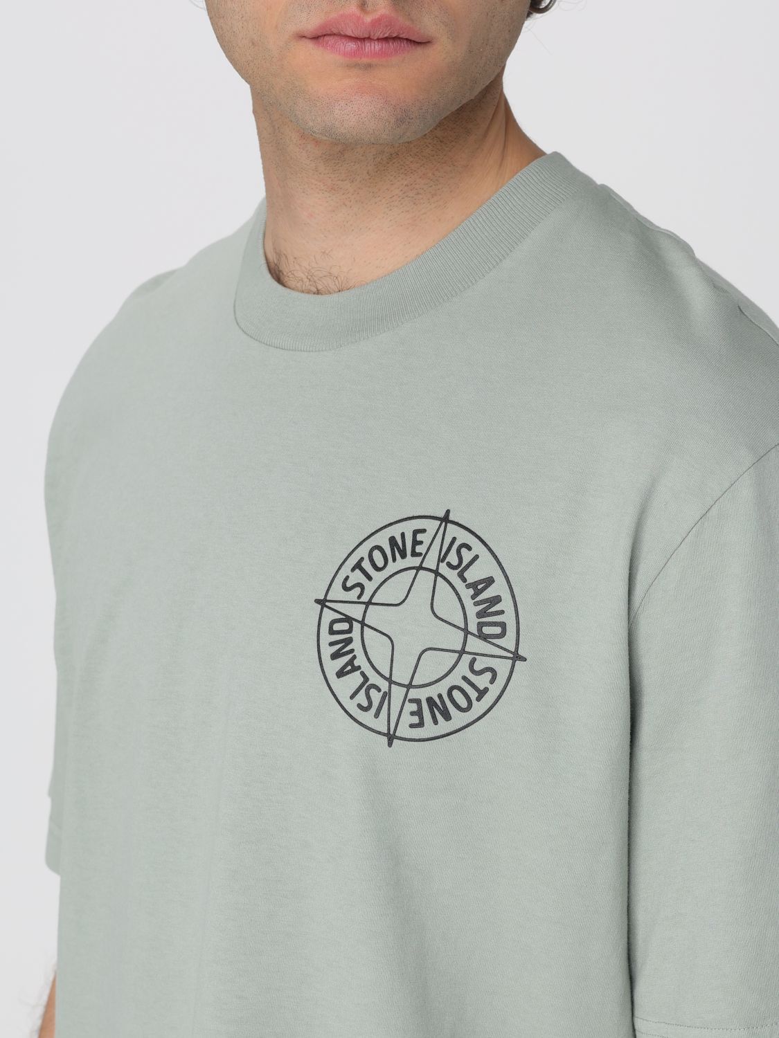 Stone Island Stone Island T-Shirt Men Sage Size US XL / EU 56 / 4 - 3 Thumbnail