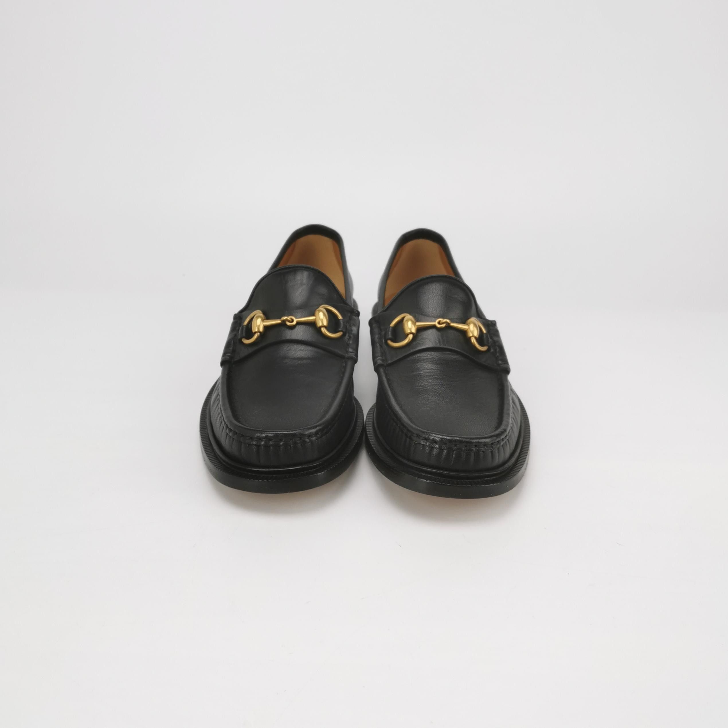 Gucci Gucci Leather Horsebit Loafers IT 40 Size US 10 / IT 40 - 4 Thumbnail