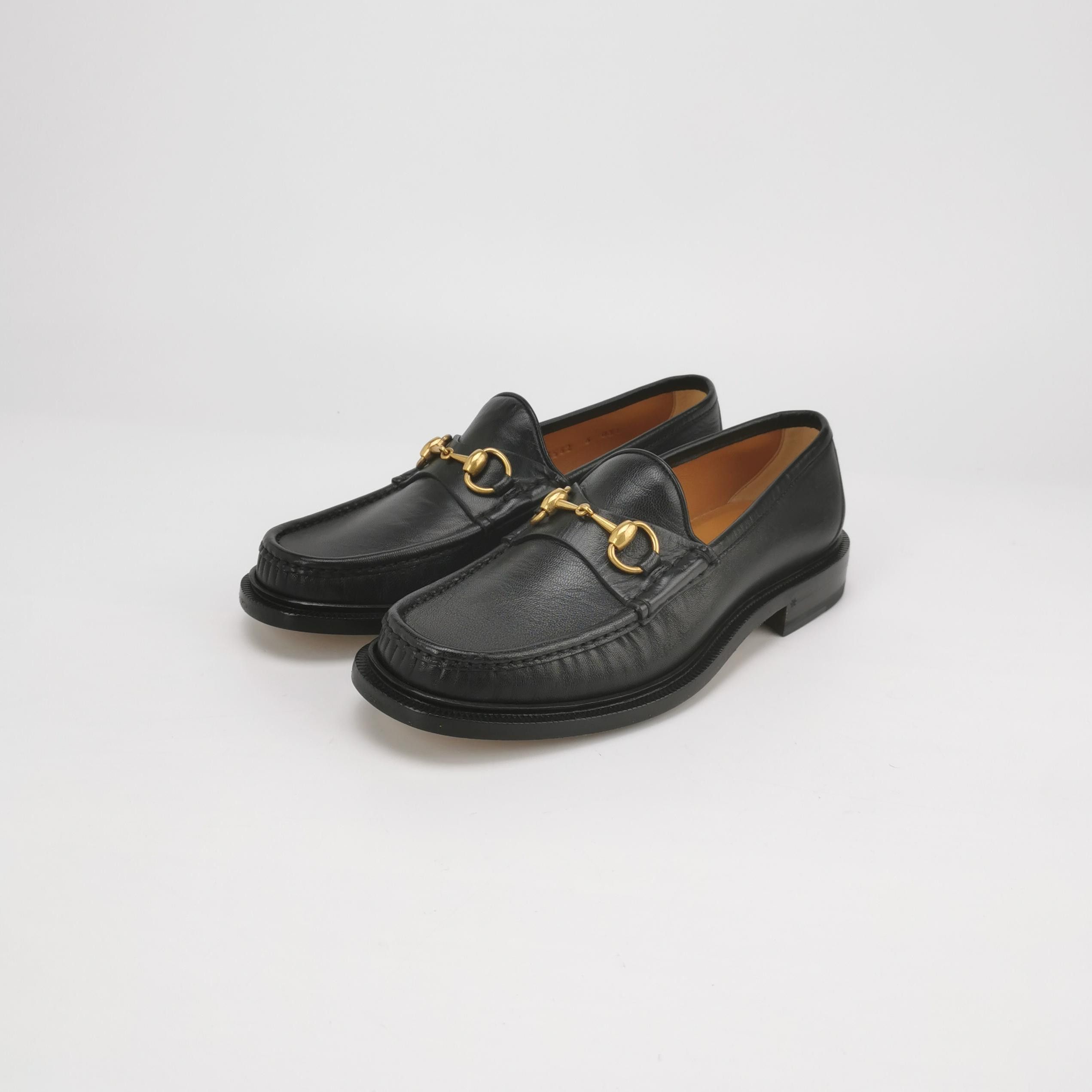 Gucci Gucci Leather Horsebit Loafers IT 40 Size US 10 / IT 40 - 3 Thumbnail