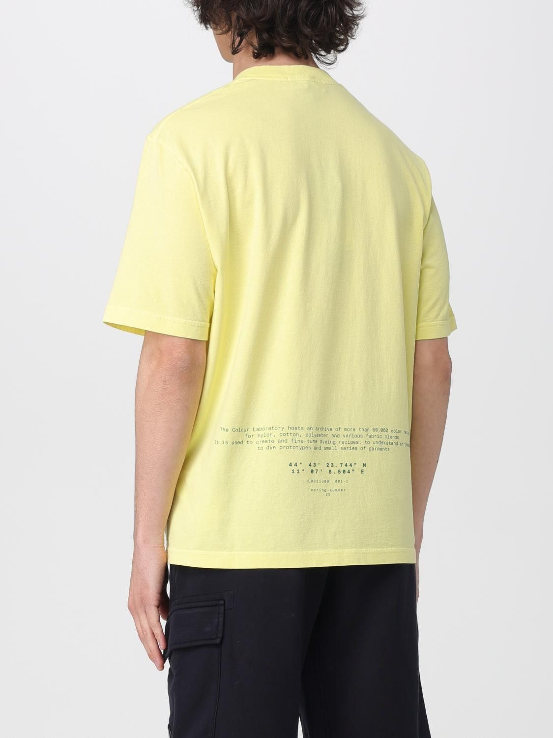 Stone Island Stone Island T-Shirt Men Yellow Size US L / EU 52-54 / 3 - 2 Thumbnail