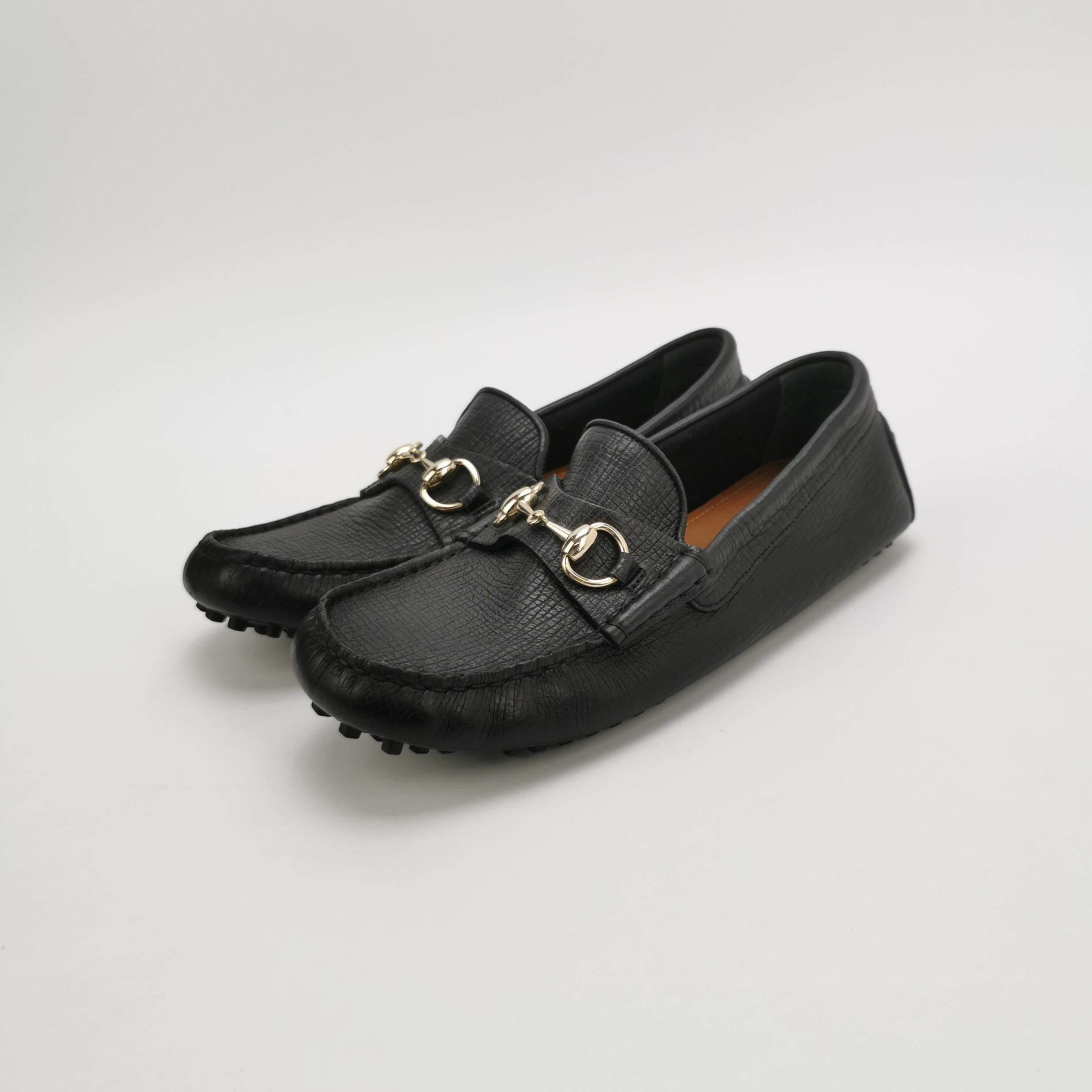 Gucci Gucci Pebbled Leather Horsebit Loafers 40.5 Size US 7 / EU 40 - 3 Thumbnail
