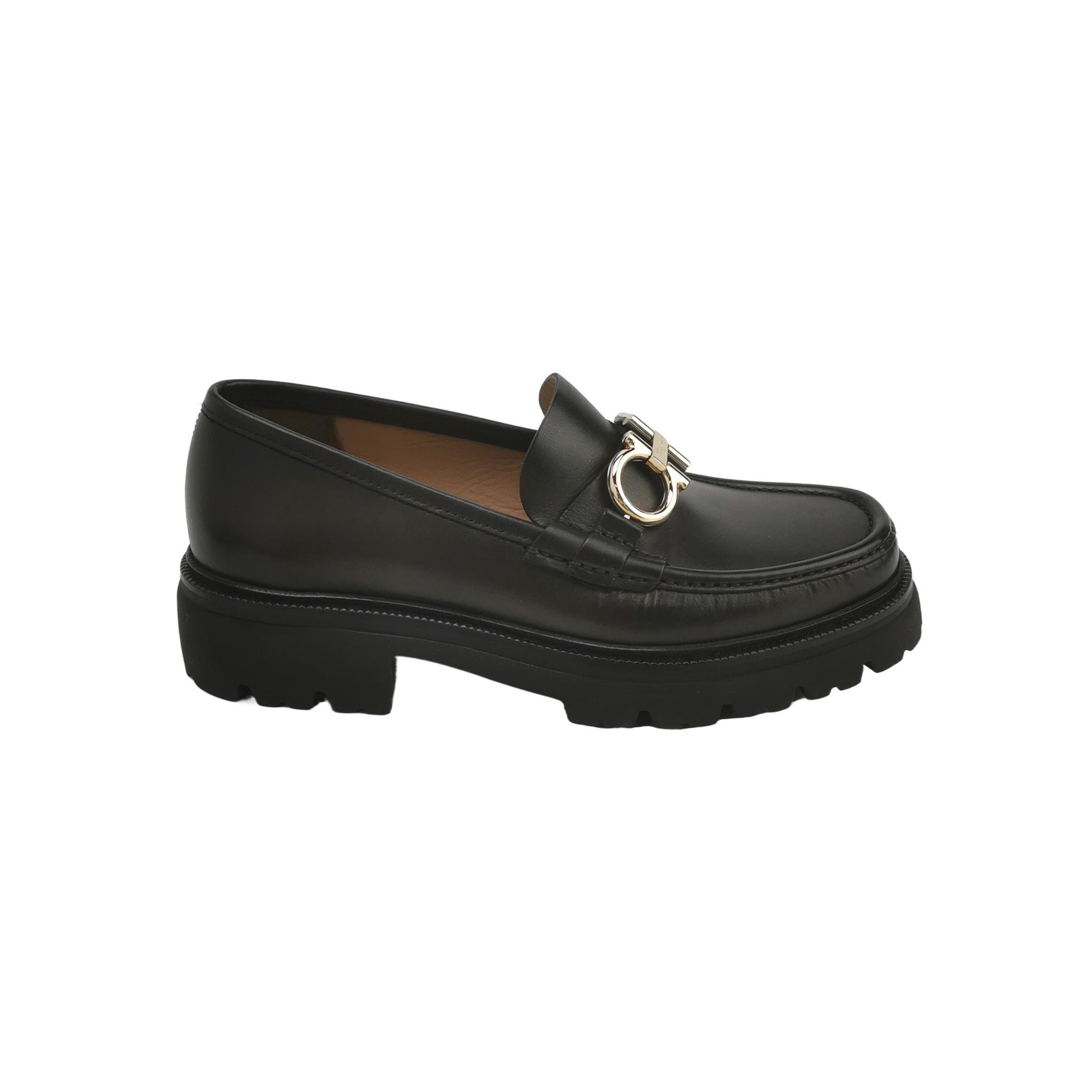 Salvatore Ferragamo Salvatore Ferragamo Gancini Chunky Loafers 39.5 Size US 9.5 / IT 39.5 - 2 Thumbnail