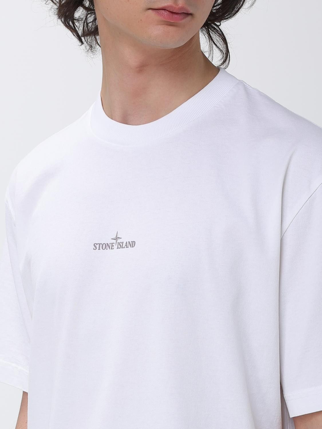 Stone Island Stone Island T-Shirt Men White Size US M / EU 48-50 / 2 - 4 Thumbnail
