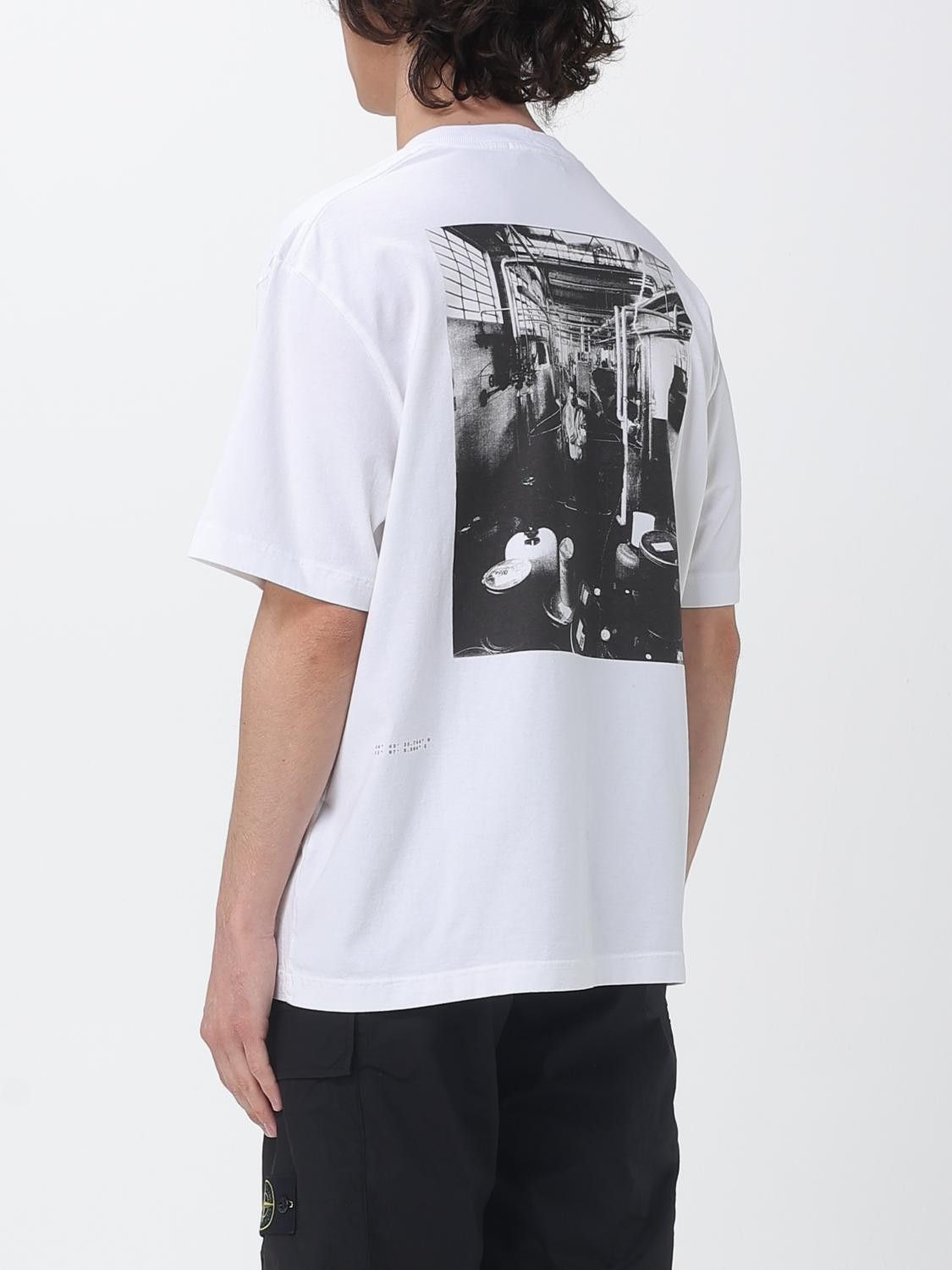 Stone Island Stone Island T-Shirt Men White Size US M / EU 48-50 / 2 - 3 Thumbnail