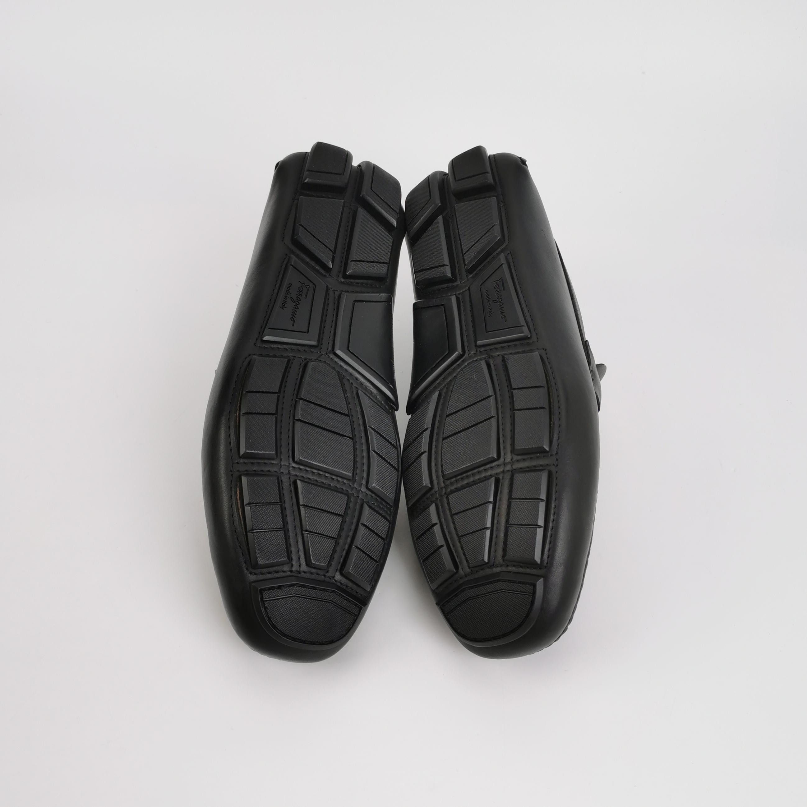 Salvatore Ferragamo Salvatore Ferragamo Gancini Leather Loafers 6.5 Size US 6 / EU 39 - 6 Thumbnail