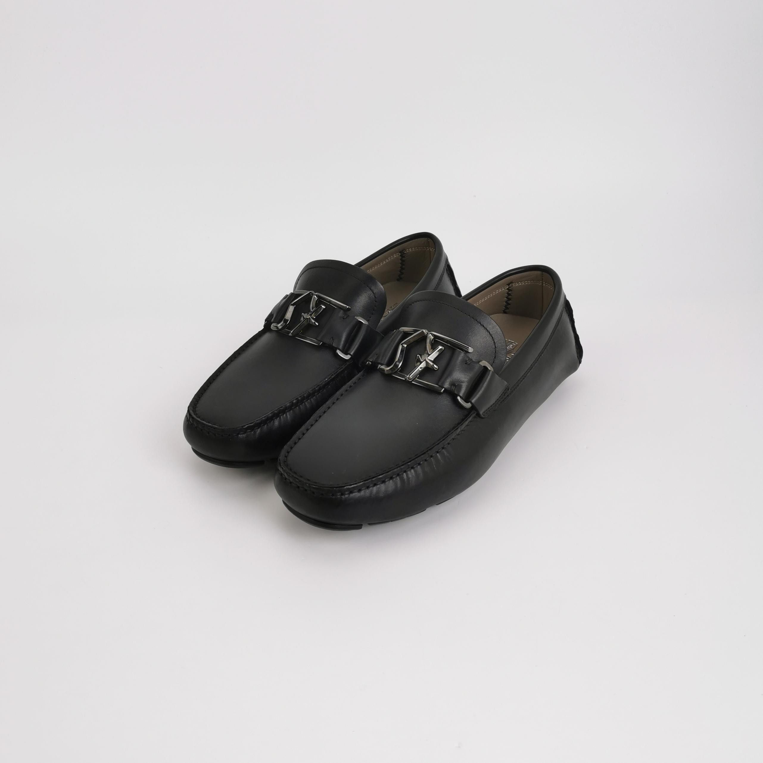 Salvatore Ferragamo Salvatore Ferragamo Gancini Leather Loafers 6.5 Size US 6 / EU 39 - 3 Thumbnail