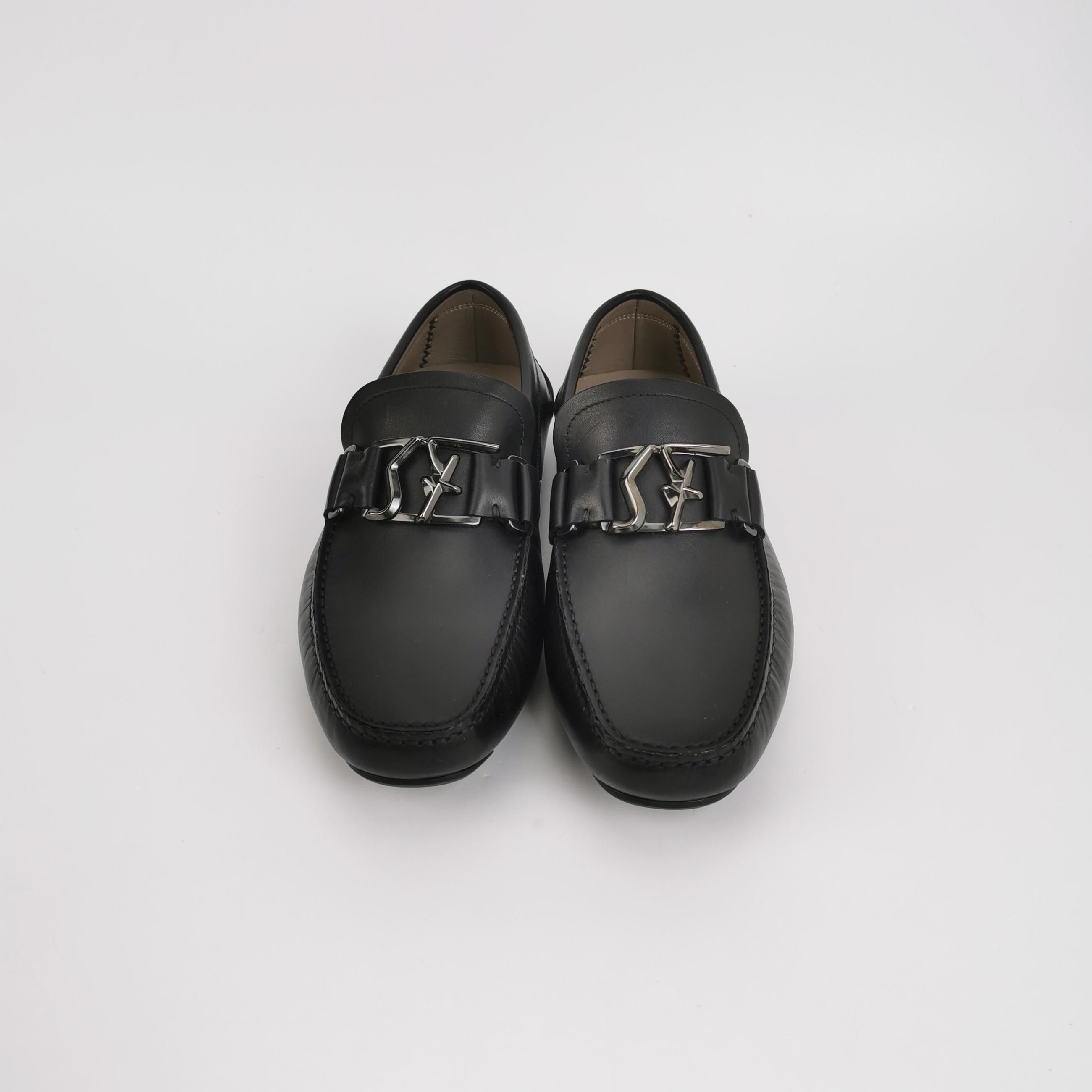 Salvatore Ferragamo Salvatore Ferragamo Gancini Leather Loafers 6.5 Size US 6 / EU 39 - 4 Thumbnail