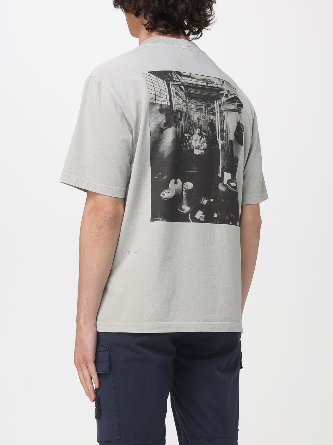Stone Island Stone Island T-Shirt Men Grey Size US S / EU 44-46 / 1 - 2 Thumbnail