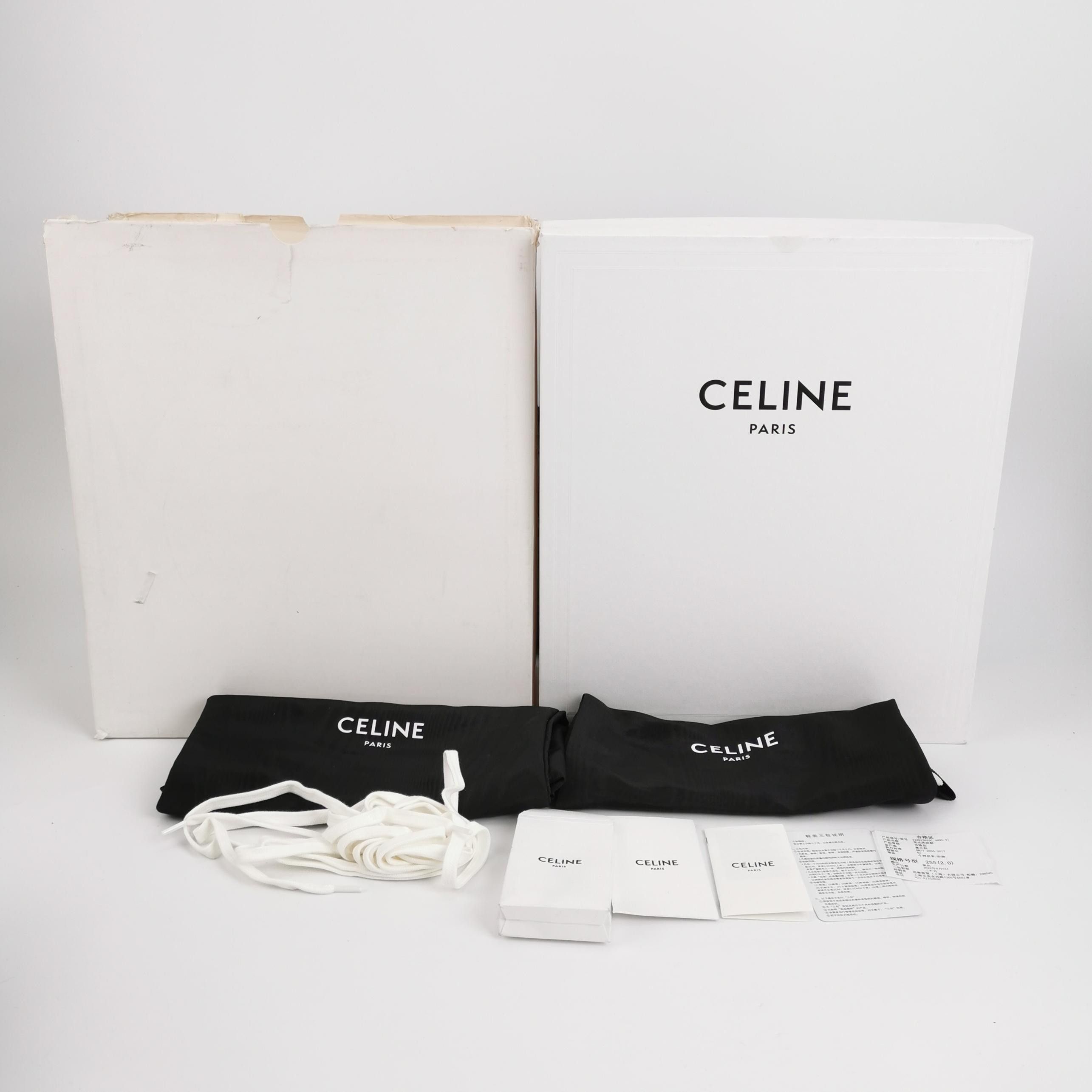 Celine Celine Logo Suede High-Top Sneakers Size 41 Size US 8 / EU 41 - 7 Thumbnail