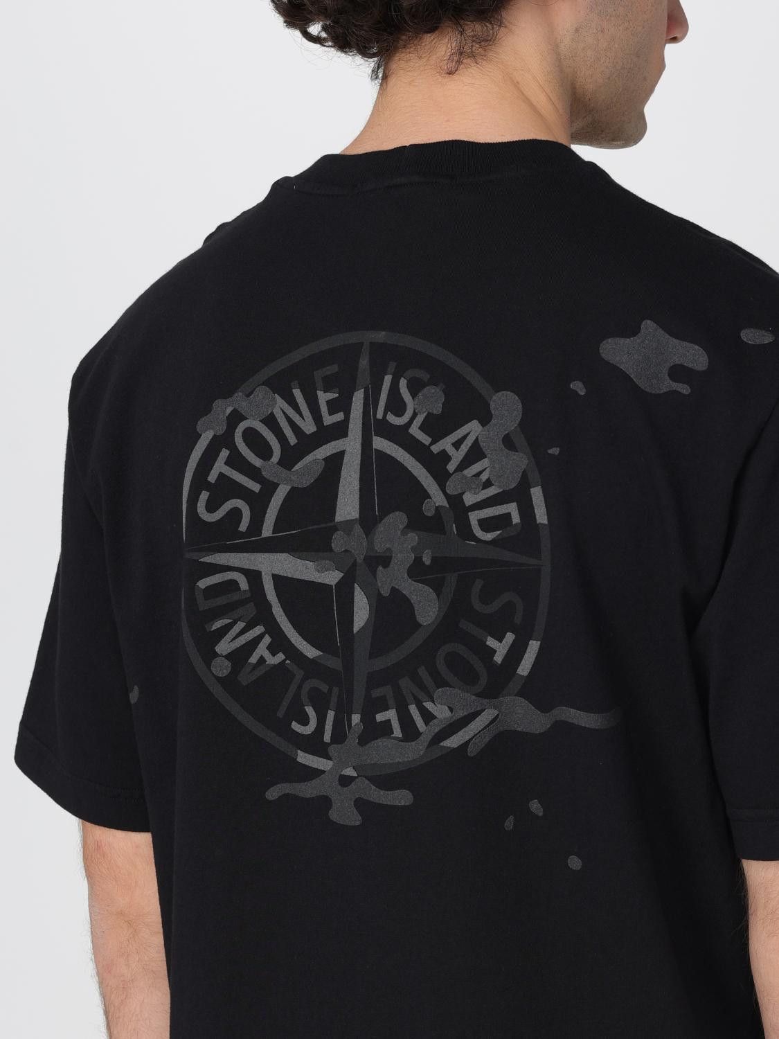 Stone Island Stone Island T-Shirt Men Black Size US L / EU 52-54 / 3 - 3 Thumbnail